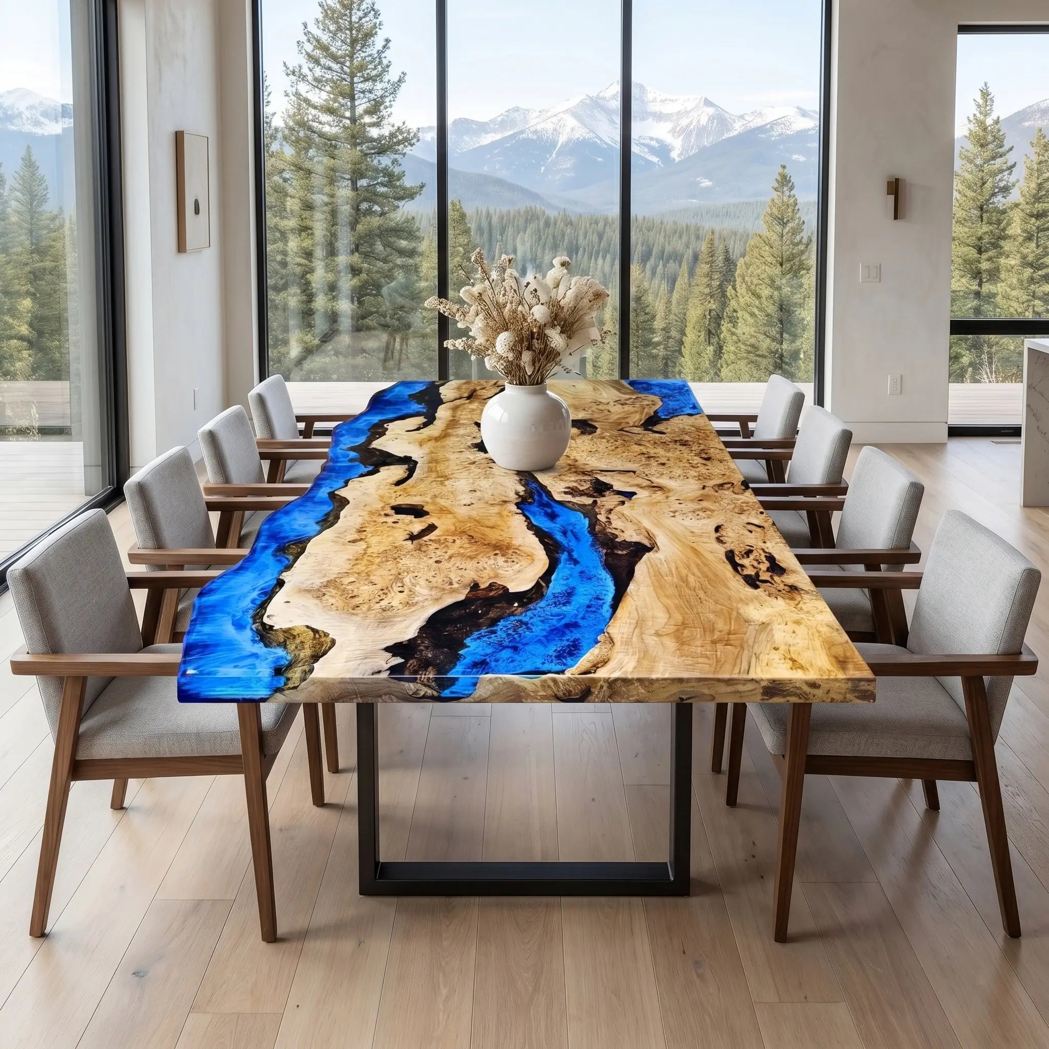 Custom-Poplar-Epoxy-Resin-River-Table-Blue-Waves-PRT-72-22