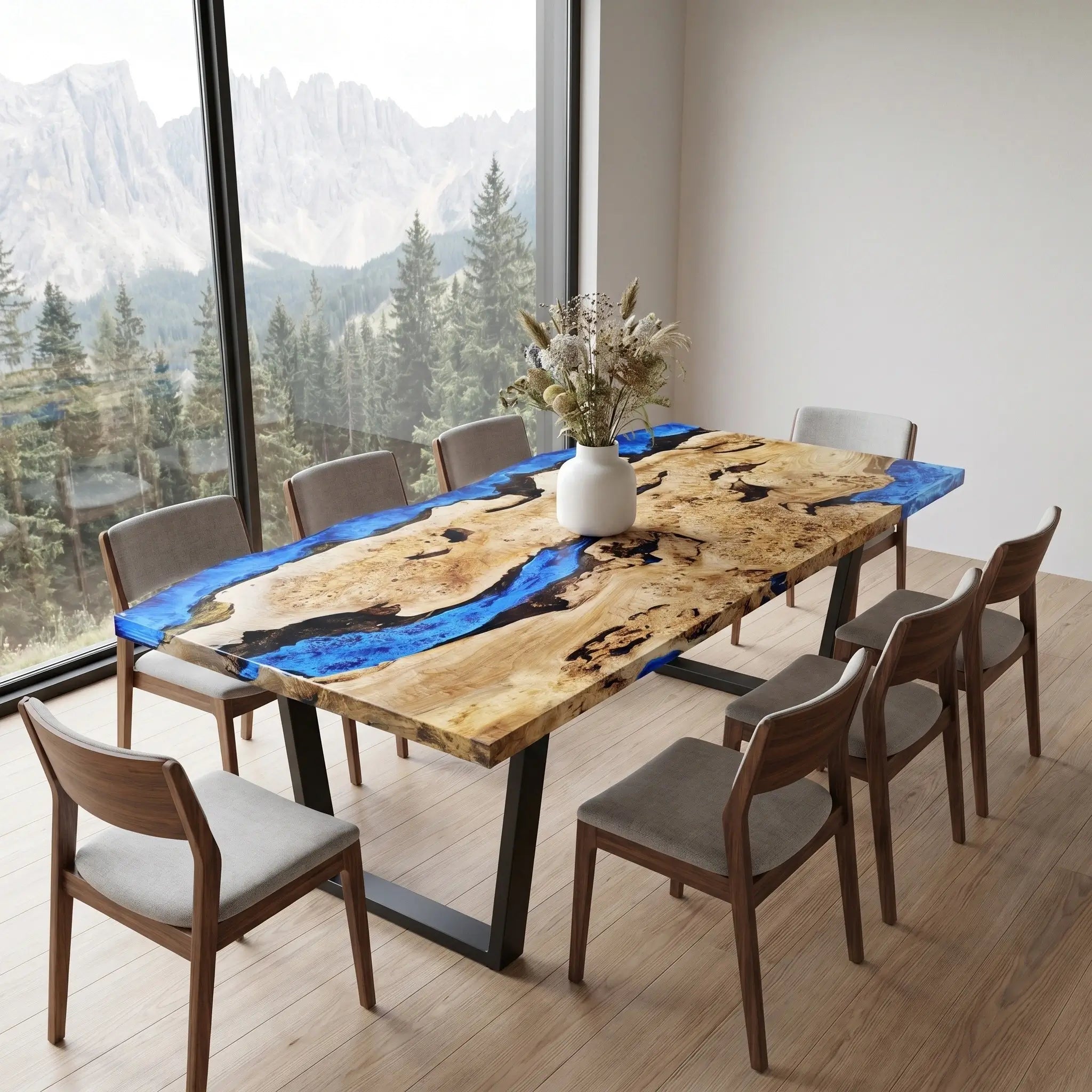 Custom-Poplar-Epoxy-Resin-River-Table-Blue-Waves-PRT-72-23