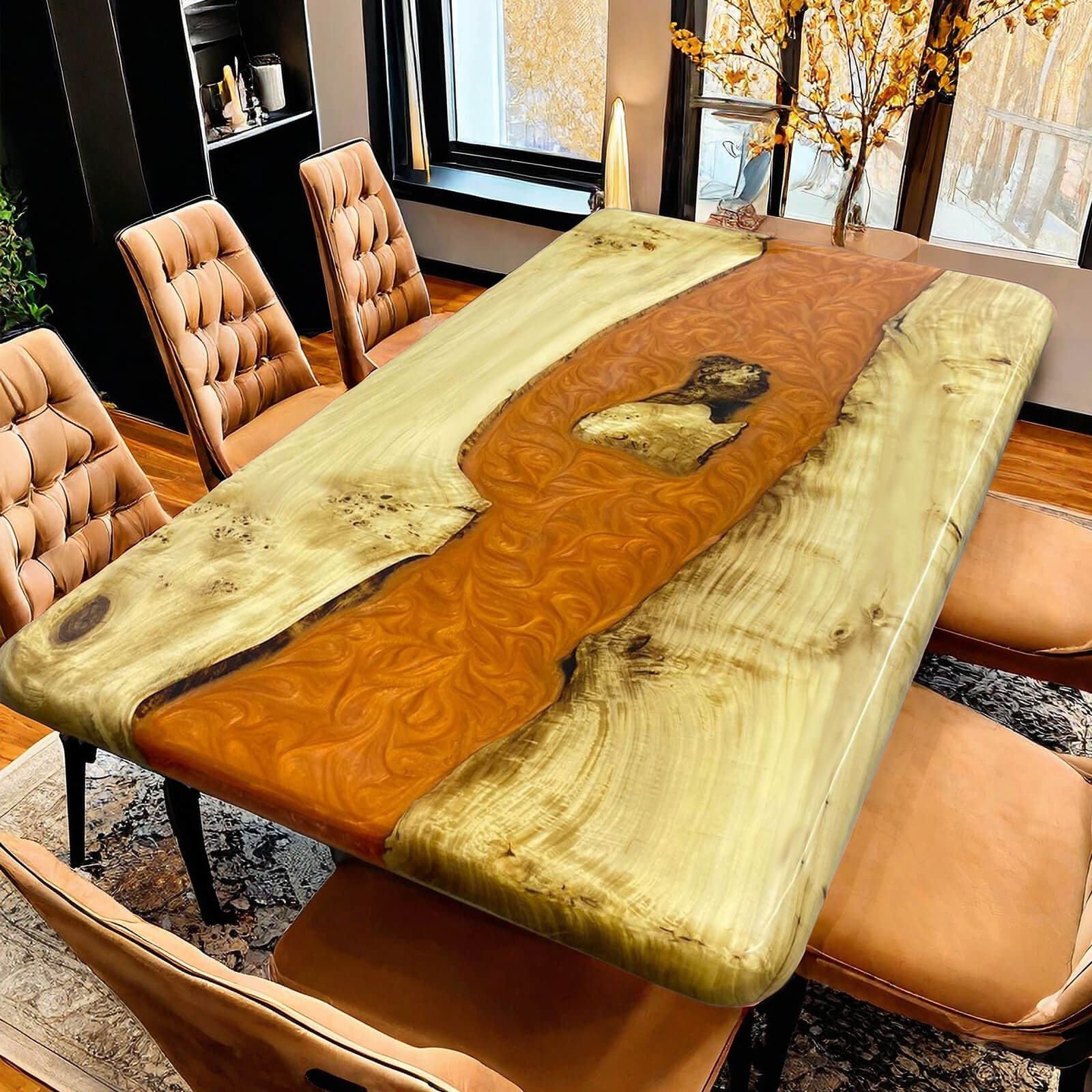 custom-poplar-epoxy-resin-river-table-orange-klt-56-86