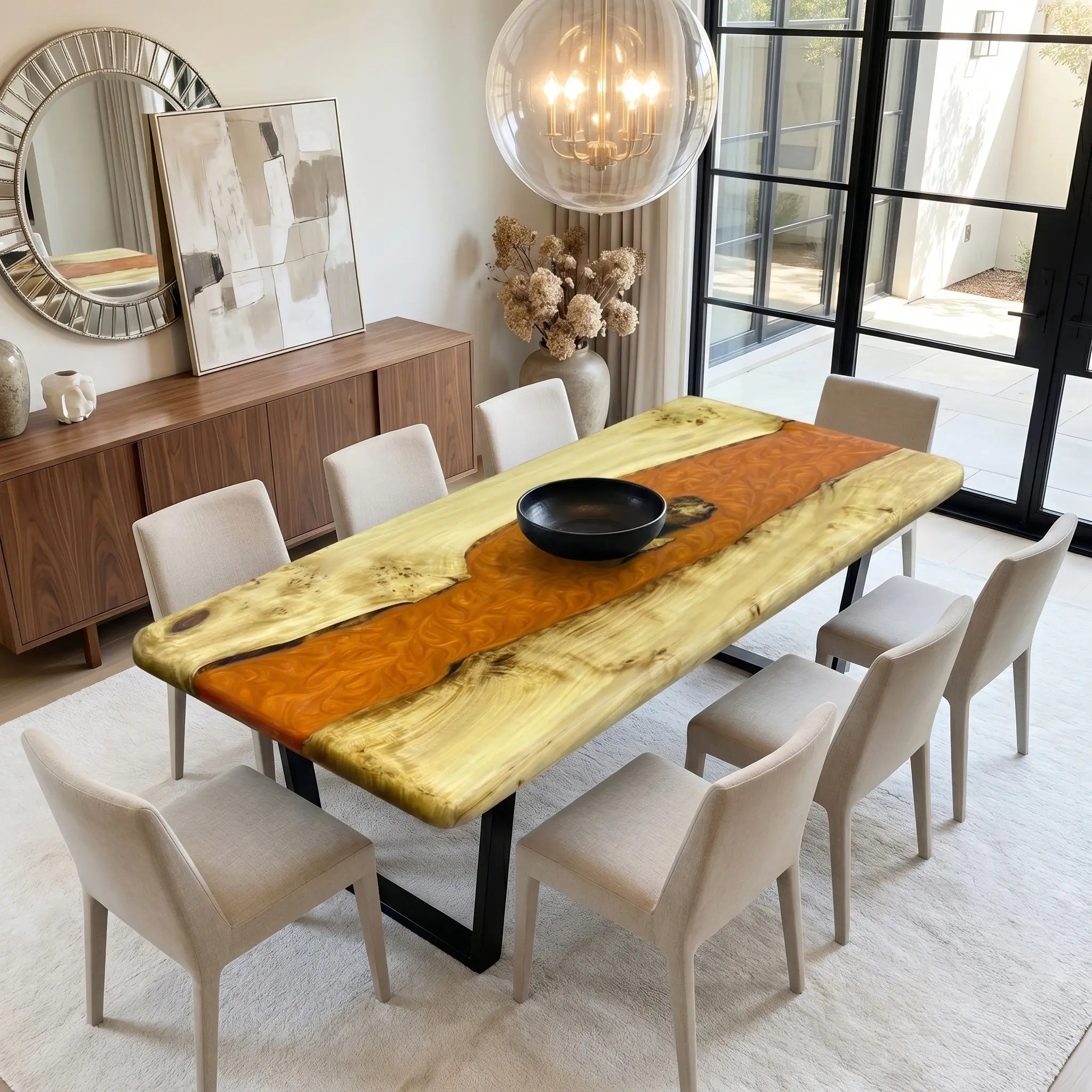 Custom-Poplar-Epoxy-Resin-River-Table-Orange-KLT-56-21