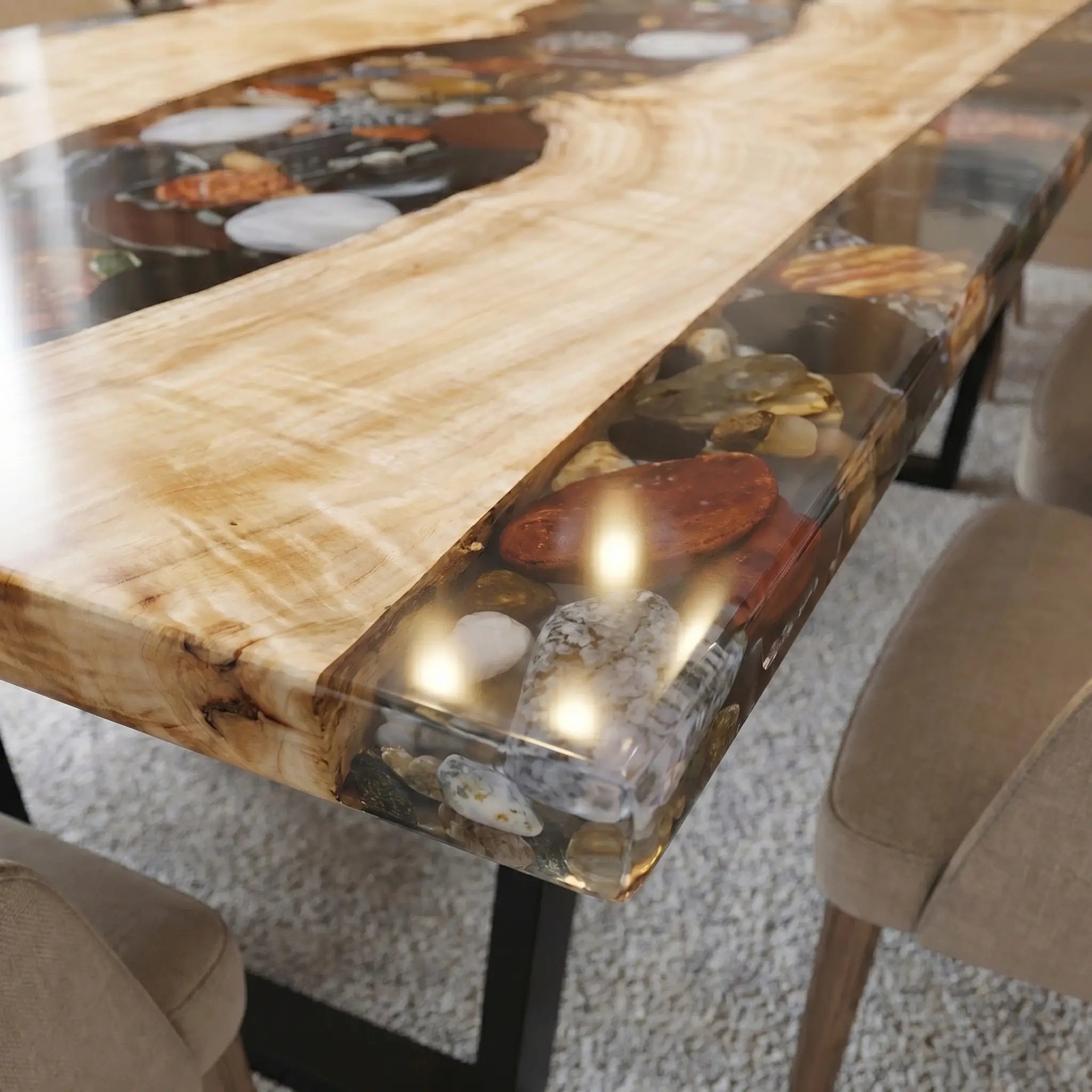 Custom-Poplar-Epoxy-Resin-River-Table-Transparent-Gemstone-QLT-53-19
