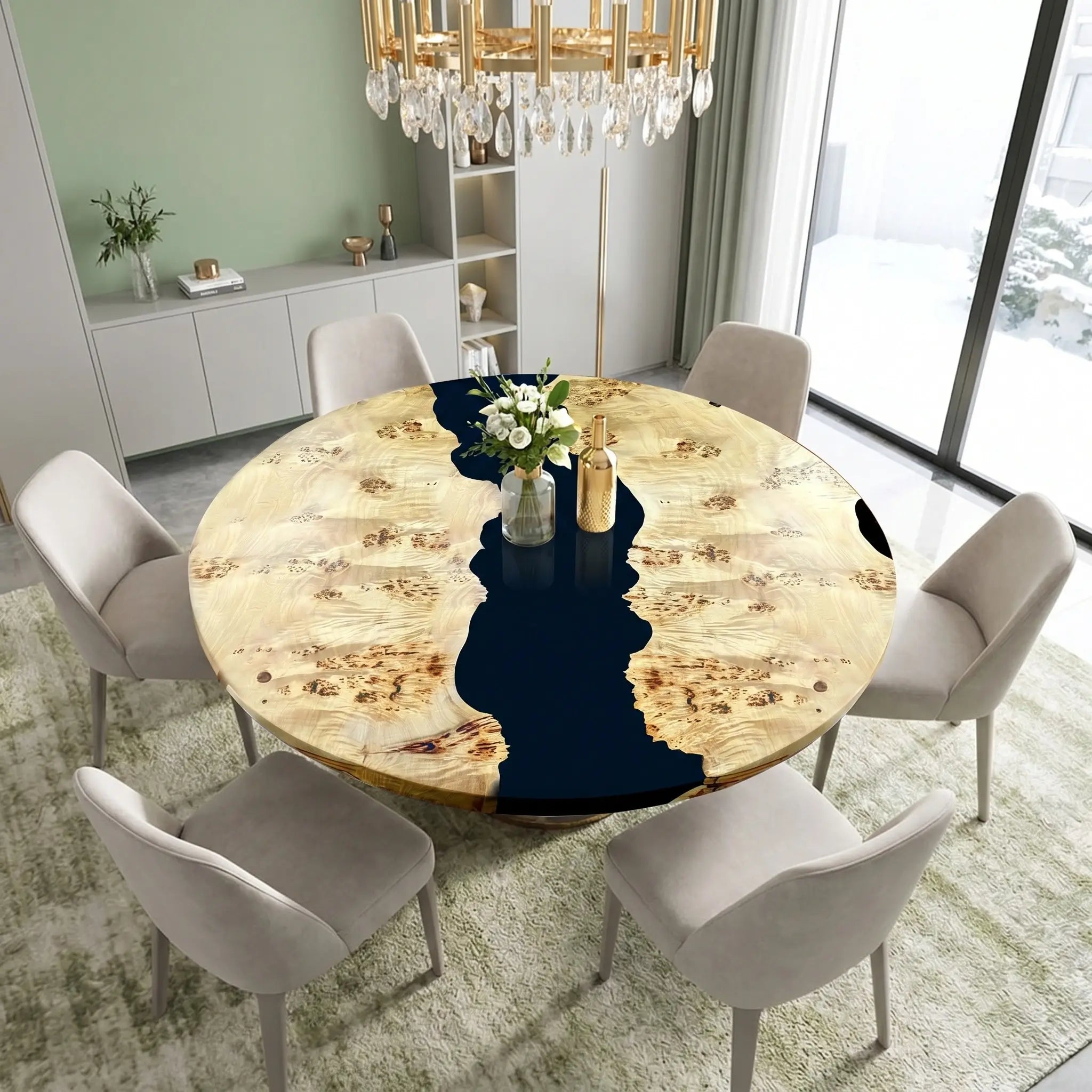 Custom-Poplar-Epoxy-Resin-Round-Coffee-Table-Black-Resin-ORT-94-22
