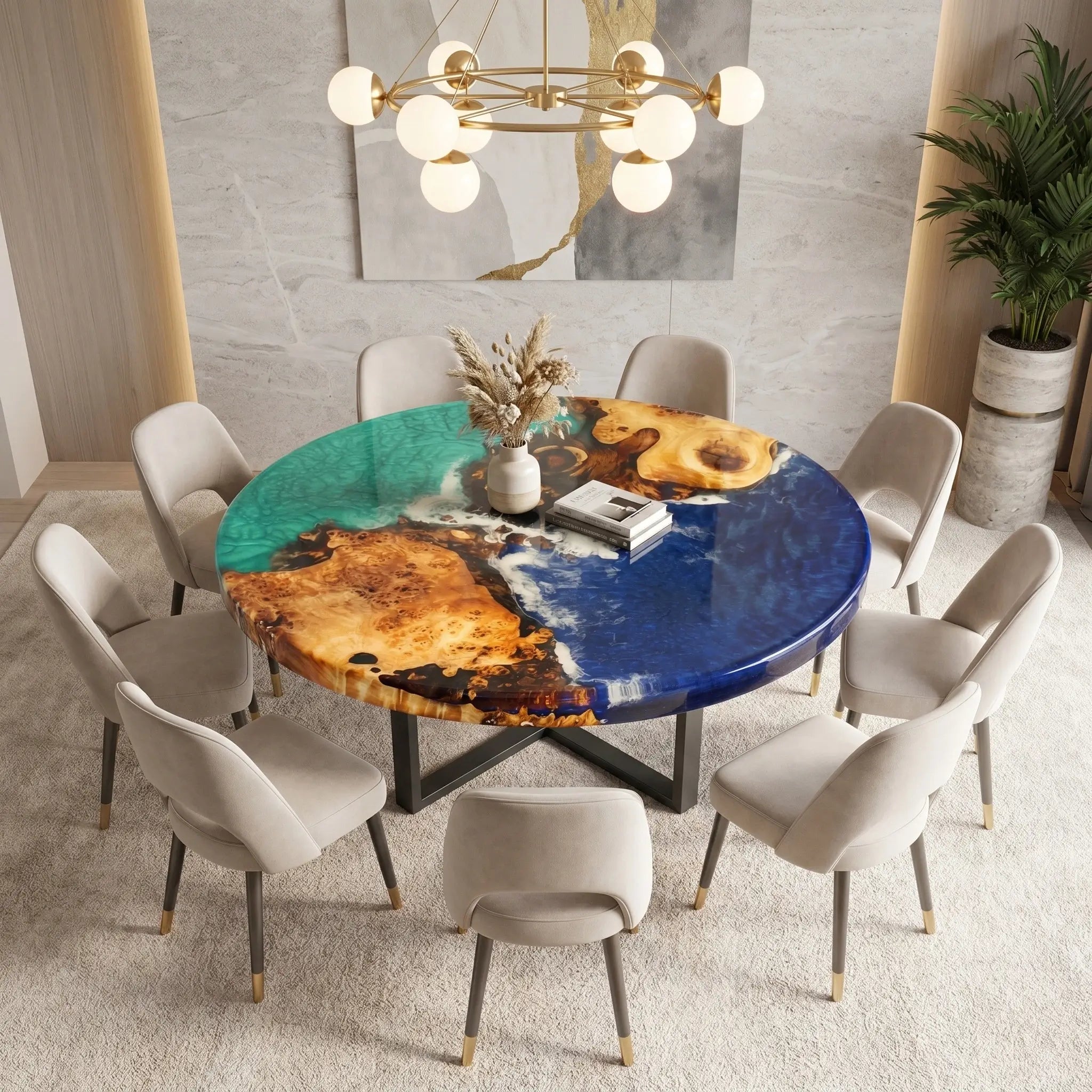 Custom-Poplar-Epoxy-Resin-Round-Coffee-Table-Blue-Green-EQR-87-22