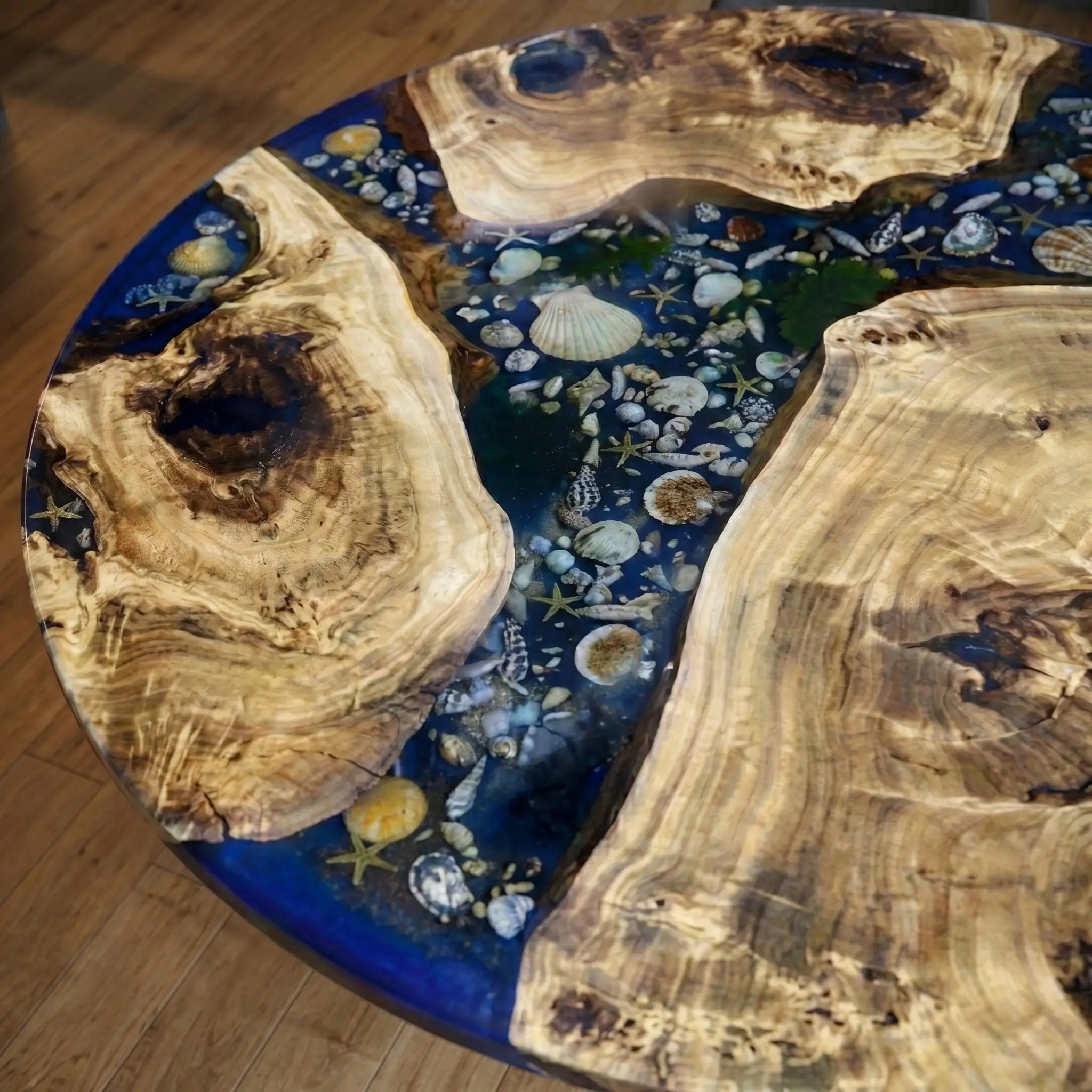 Custom-Poplar-Epoxy-Resin-Round-Coffee-Table-Blue-Resin-CXT-58-19