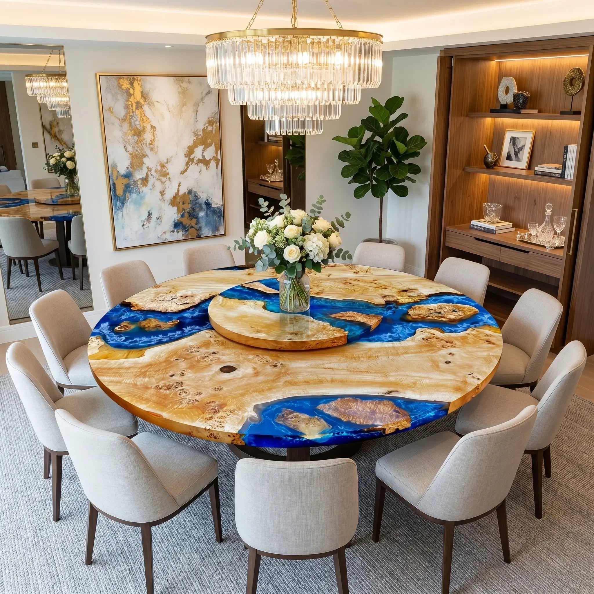 Custom-Poplar-Epoxy-Resin-Round-Coffee-Table-Blue-Resin-ERP-36-22