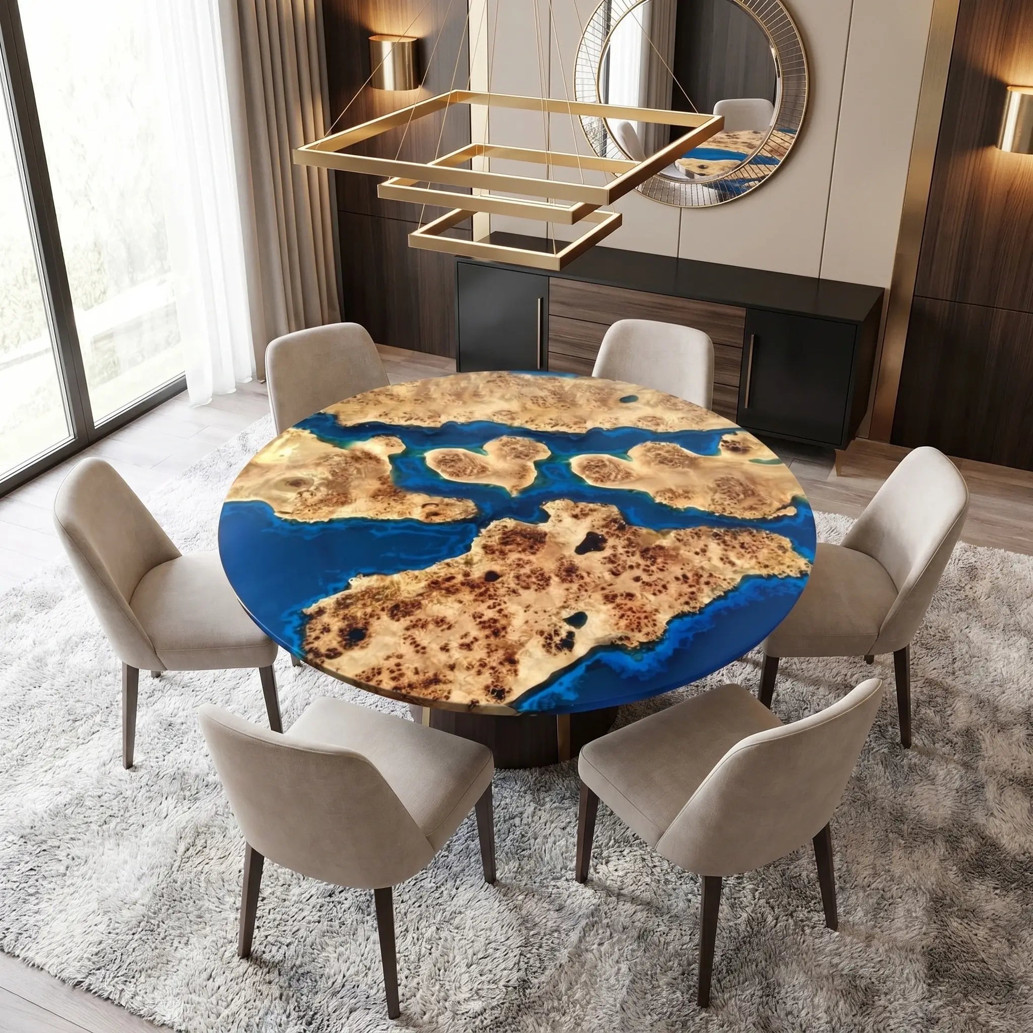 Custom-Poplar-Epoxy-Resin-Round-Coffee-Table-Blue-Resin-ERT-68-21