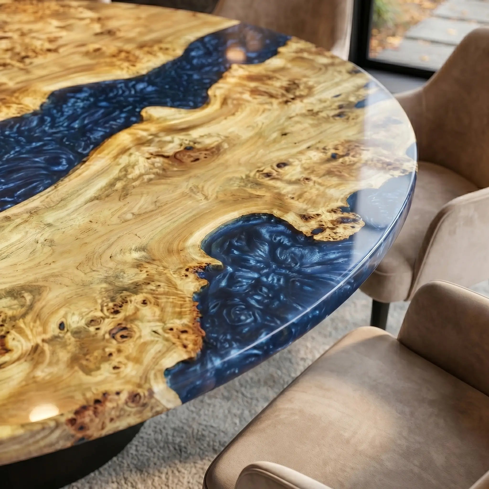 Custom-Poplar-Epoxy-Resin-Round-Coffee-Table-Silver-Resin-HRT-45-20