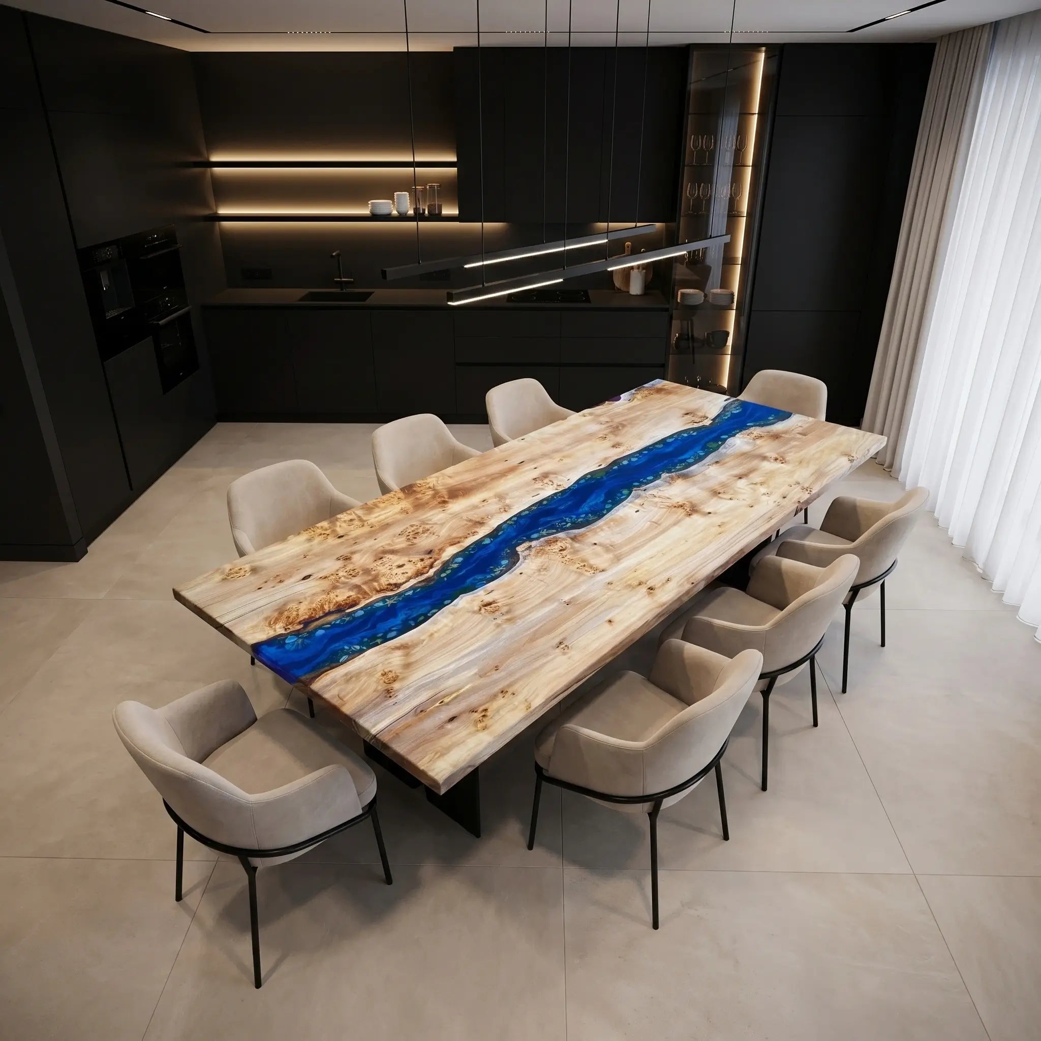 Custom-Poplar-Wood-Epoxy-Resin-River-Table-Blue-Waves-ORT-37-22