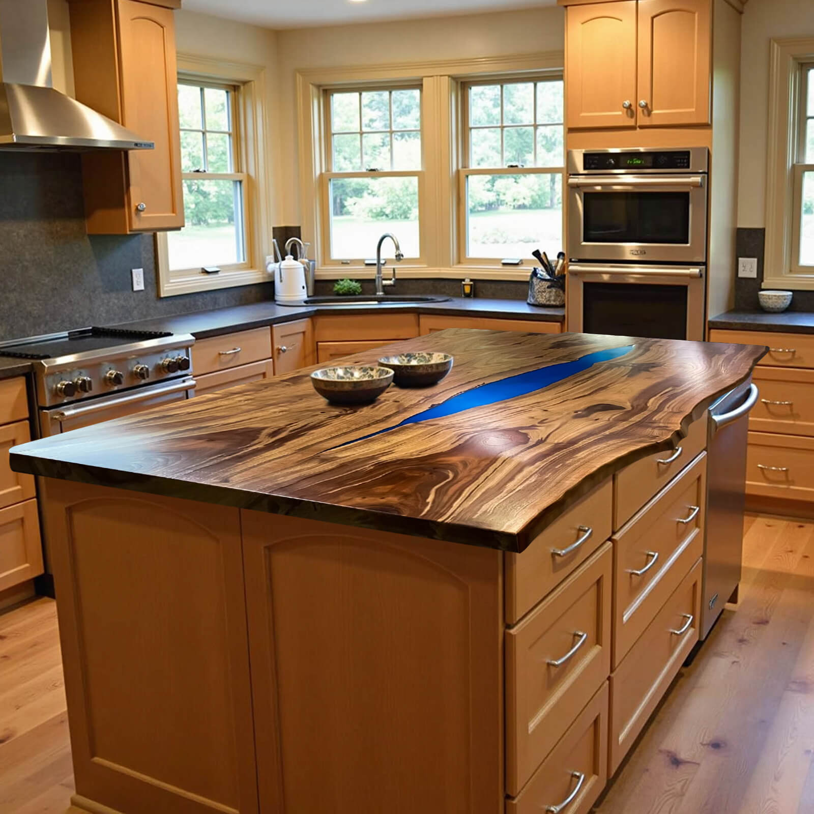 custom-walnut-epoxy-resin-river-kitchen-countertop-blue-resin-kkt-83-65