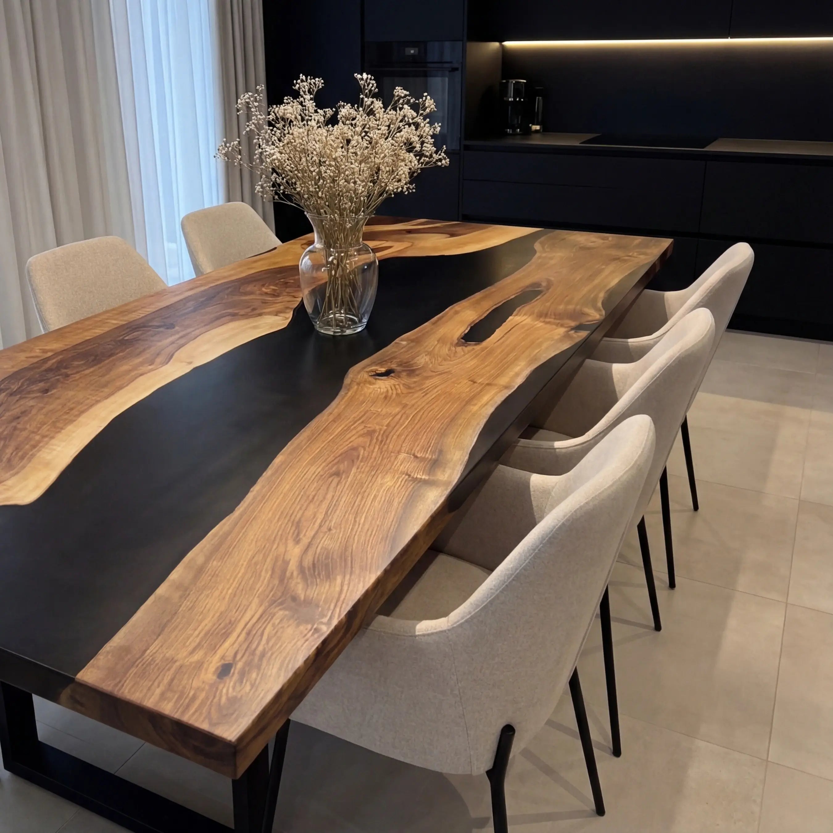Custom-Walnut-Epoxy-Resin-River-Table-Black-Resin-ERT-99-19