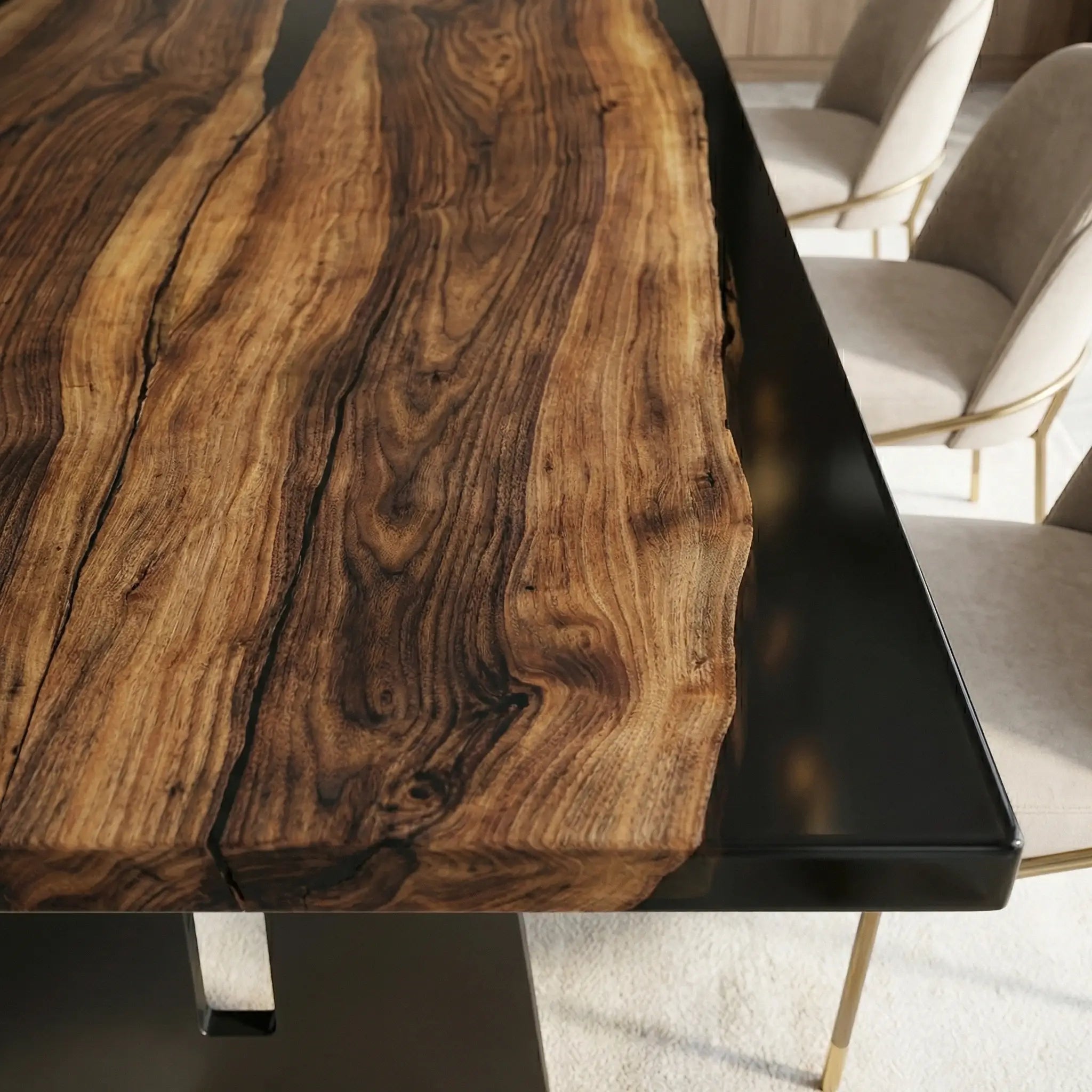 Custom-Walnut-Epoxy-Resin-River-Table-Black-Resin-WRT-28-20