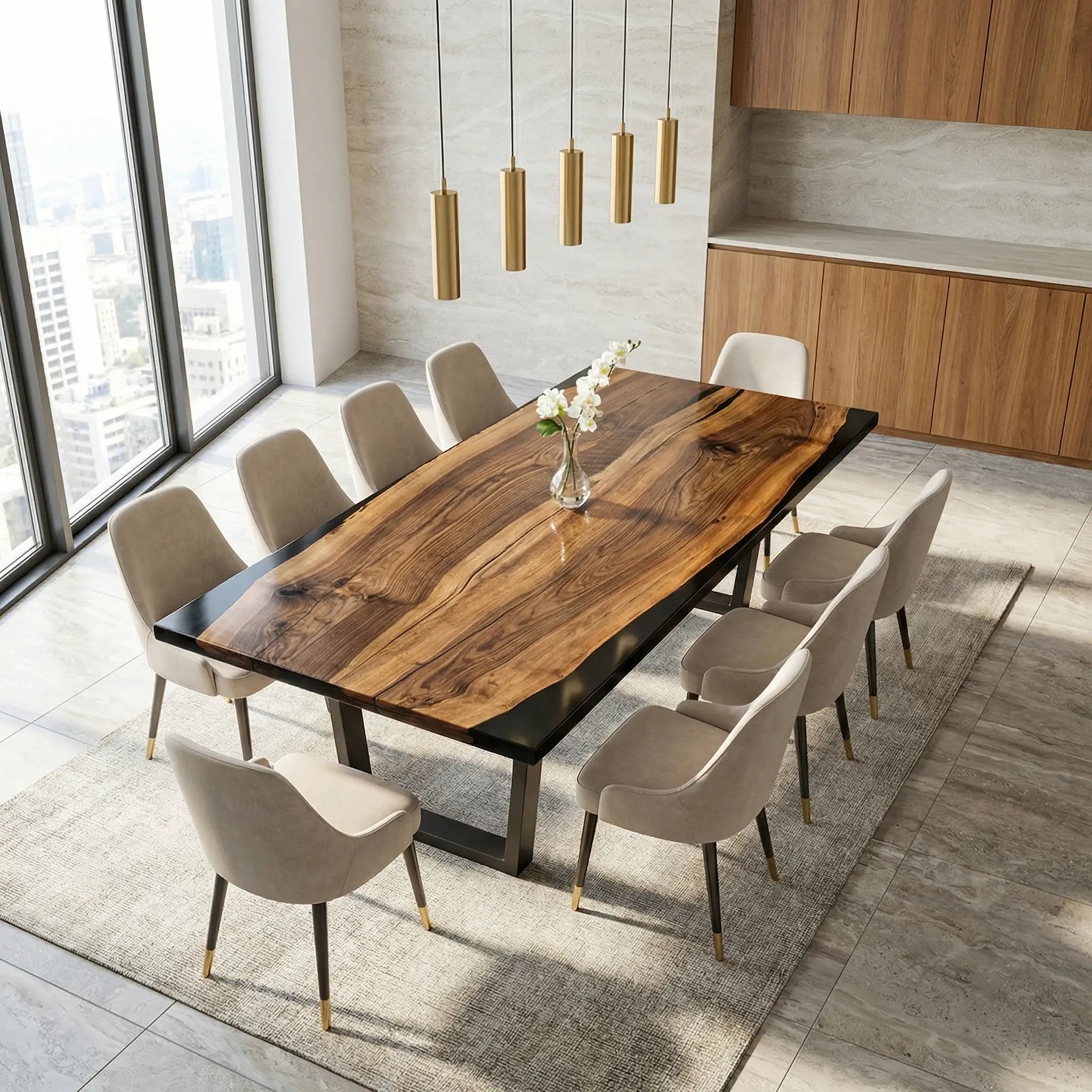 Custom-Walnut-Epoxy-Resin-River-Table-Black-Resin-WRT-28-22