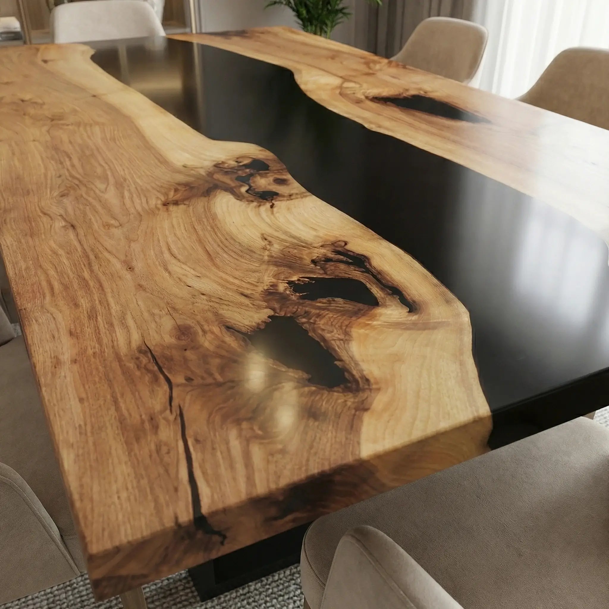 Custom-Walnut-Epoxy-Resin-River-Table-Black-Resin-WRT-56-20