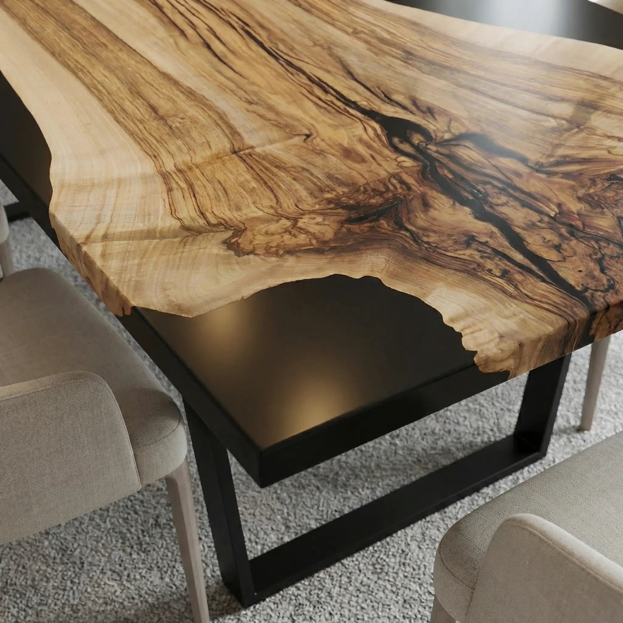 Custom-Walnut-Epoxy-Resin-River-Table-Black-Resin-XZT-84-19