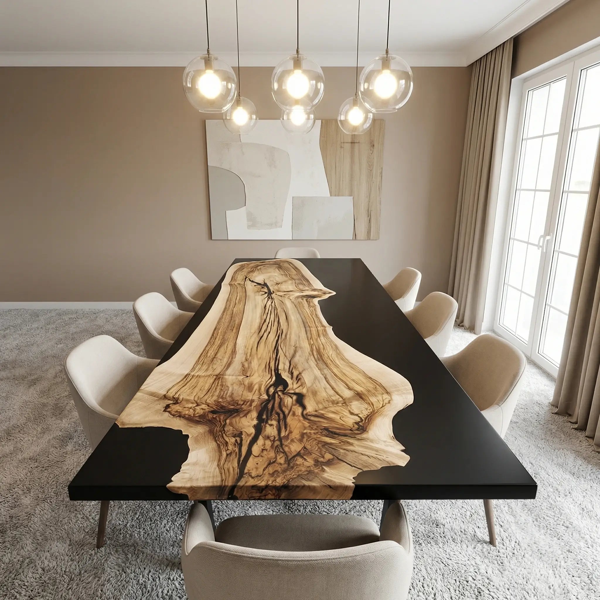 Custom-Walnut-Epoxy-Resin-River-Table-Black-Resin-XZT-84-21