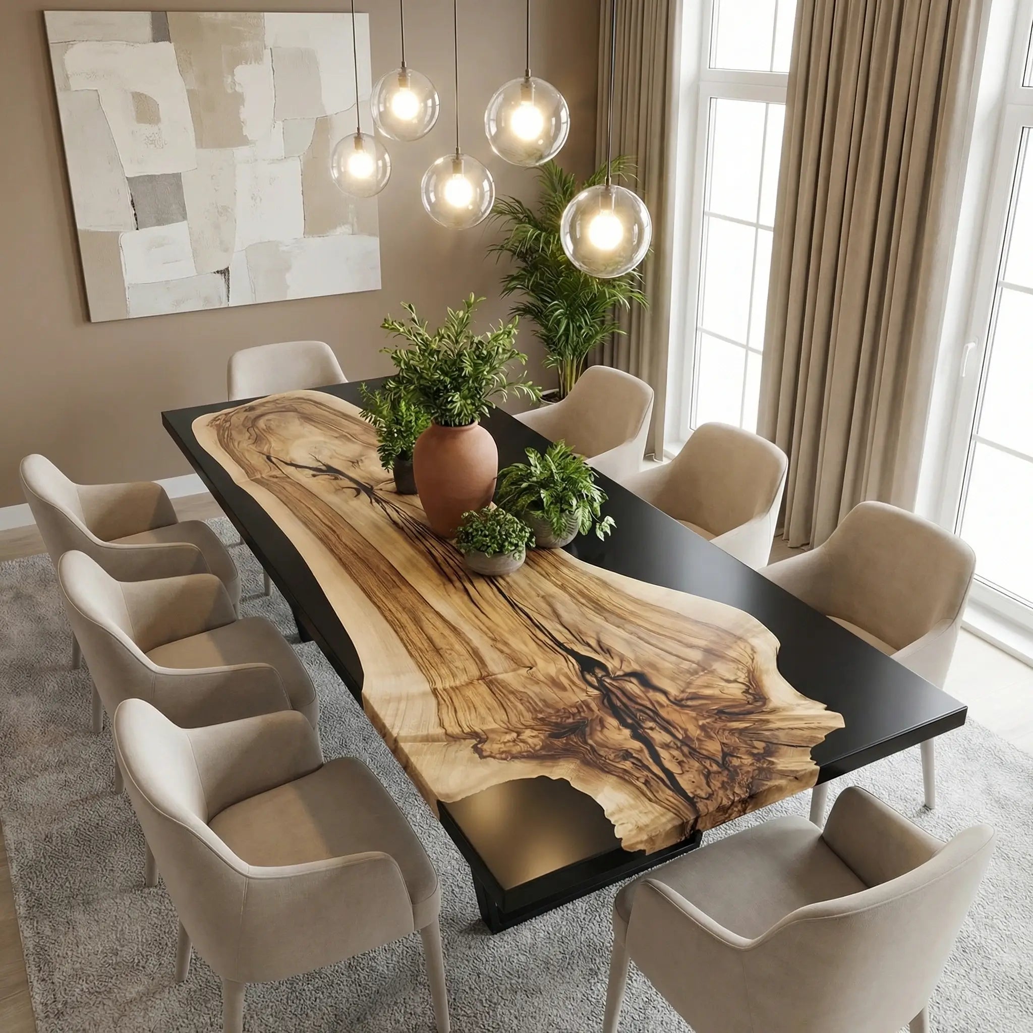 Custom-Walnut-Epoxy-Resin-River-Table-Black-Resin-XZT-84-22