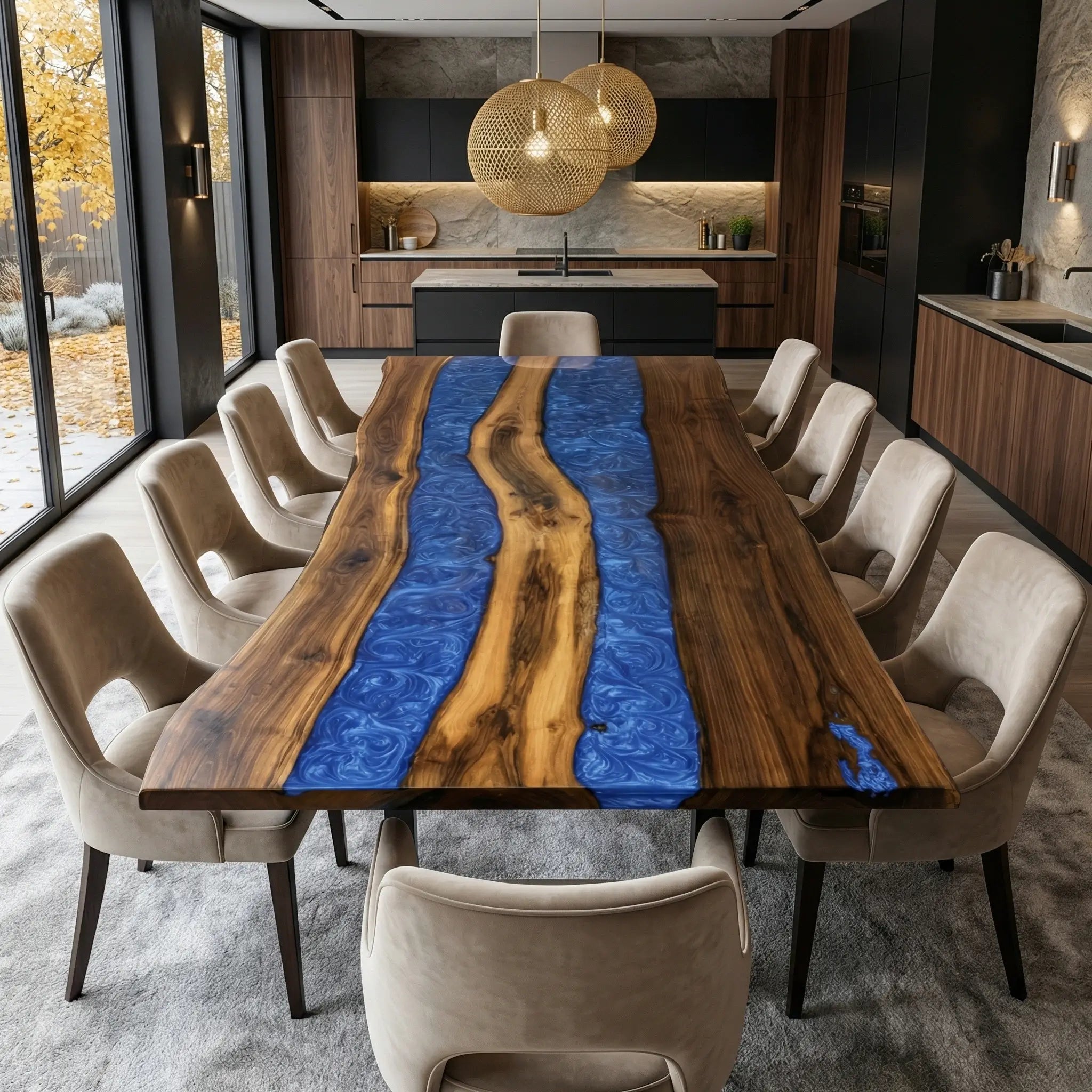 Custom-Walnut-Epoxy-Resin-River-Table-Blue-Resin-WER-78-23