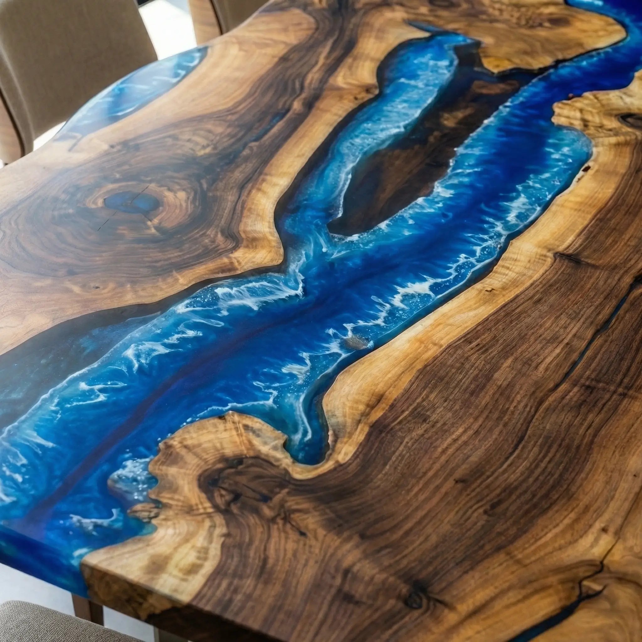 Custom-Walnut-Epoxy-Resin-River-Table-Blue-Waves-KRT-29-19