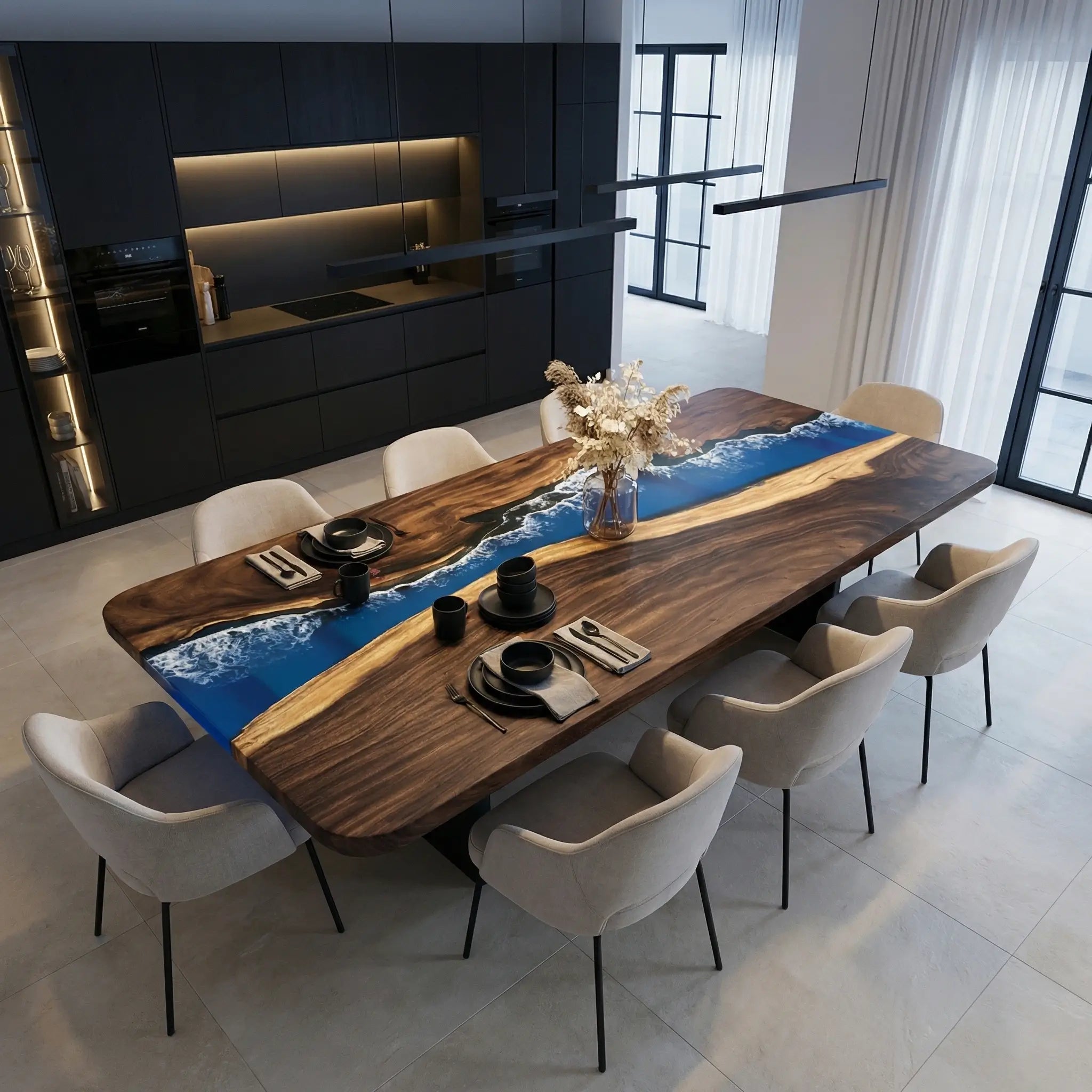 Custom-Walnut-Epoxy-Resin-River-Table-Blue-Waves-ORT-93-23