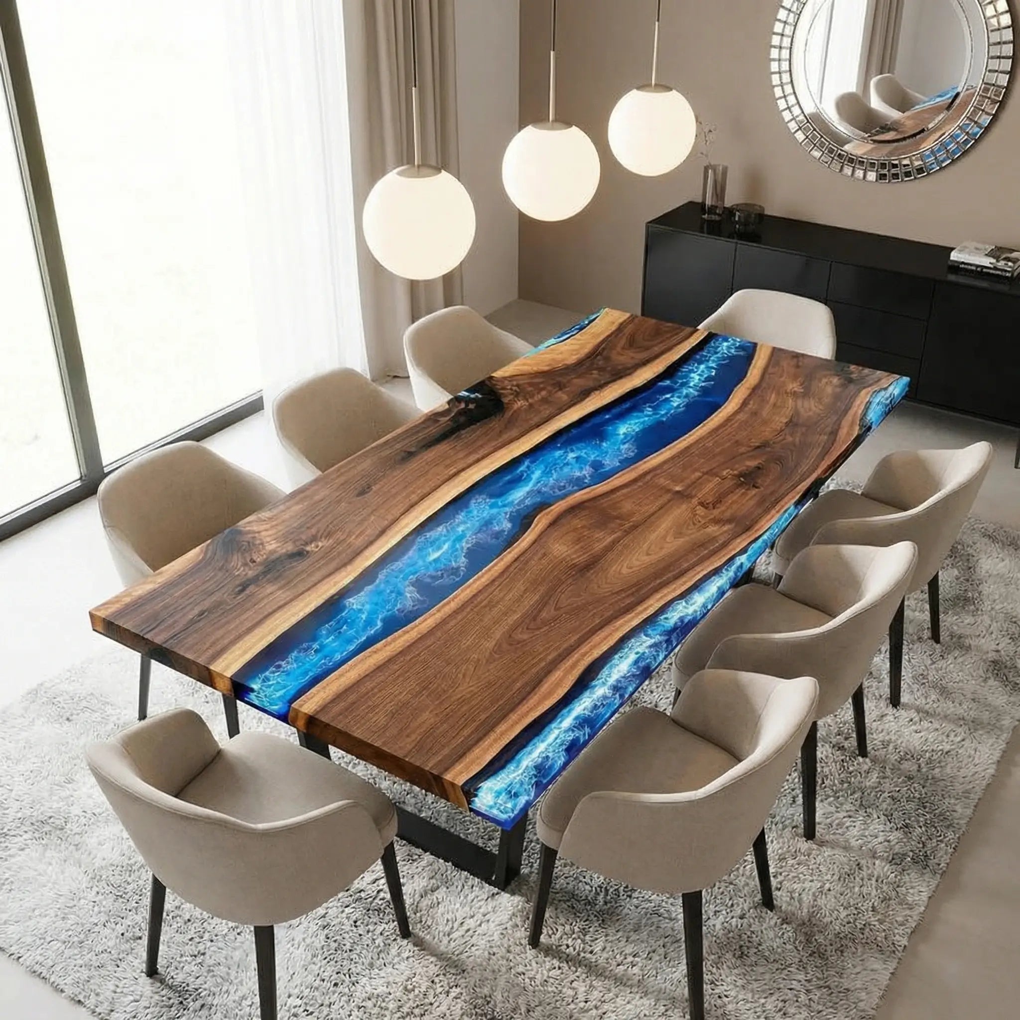 Custom-Walnut-Epoxy-Resin-River-Table-Blue-Waves-XRT-58-22