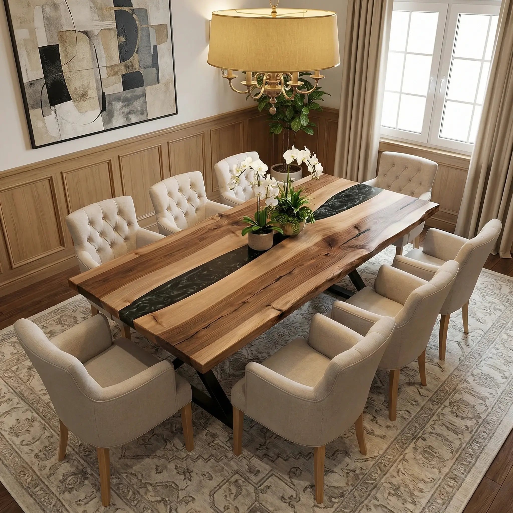 Custom-Walnut-Epoxy-Resin-River-Table-Graphite-Gray-XRT-47-18