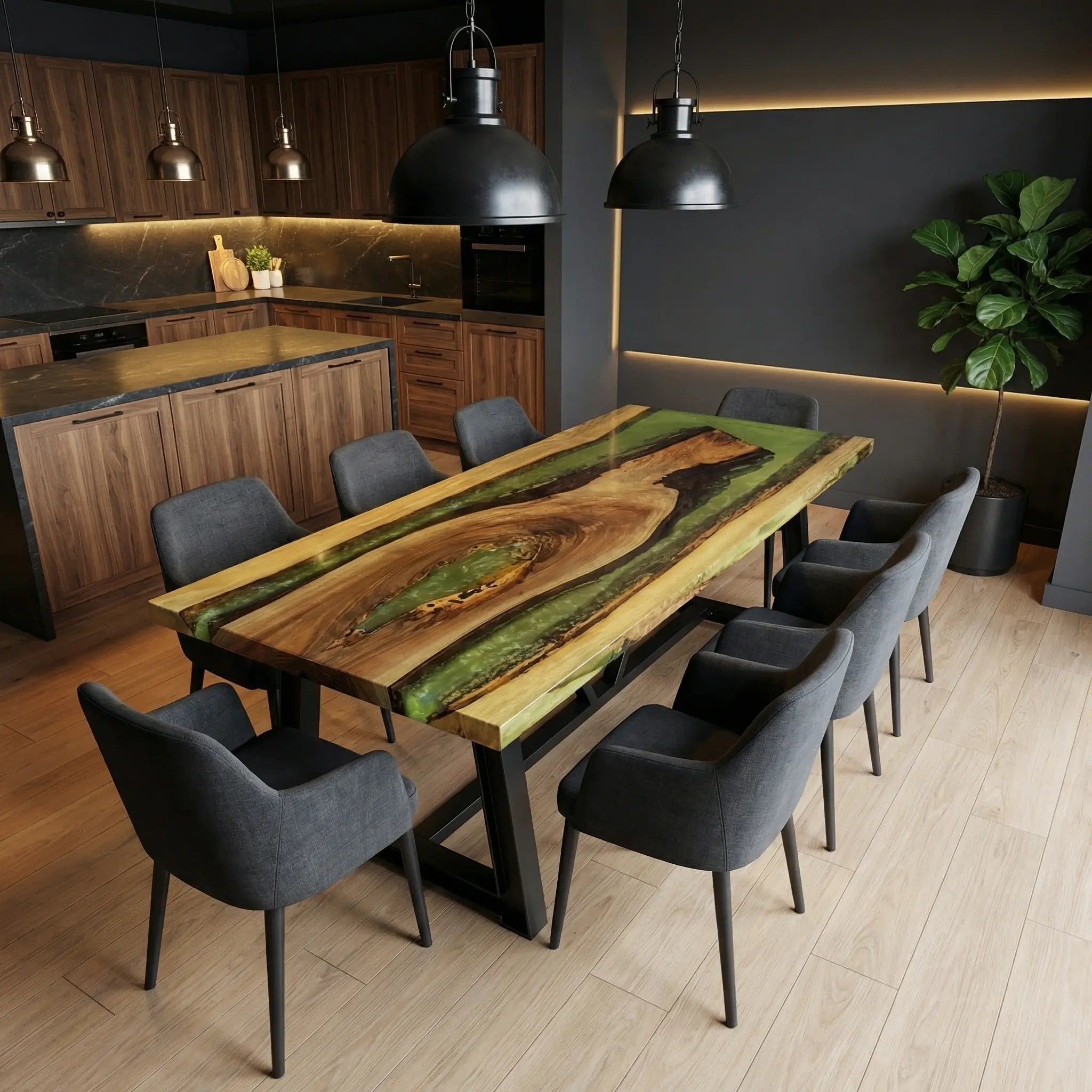 Custom-Walnut-Epoxy-Resin-River-Table-Green-Resin-ERK-58-22