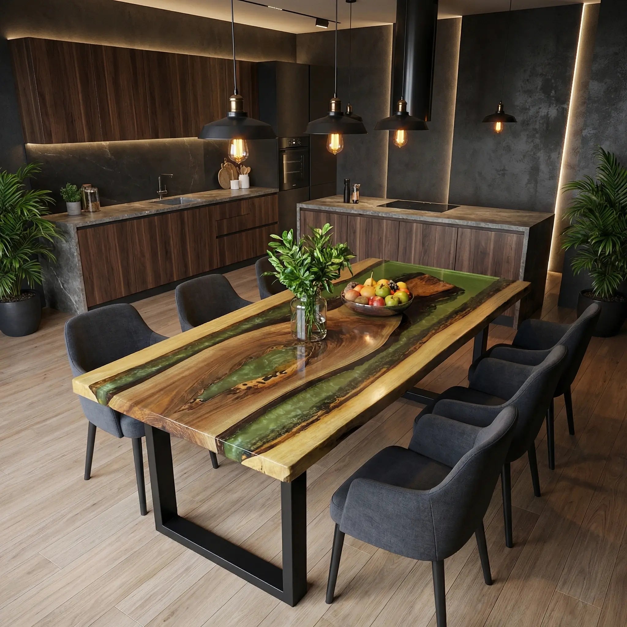 Custom-Walnut-Epoxy-Resin-River-Table-Green-Resin-ERK-58-23