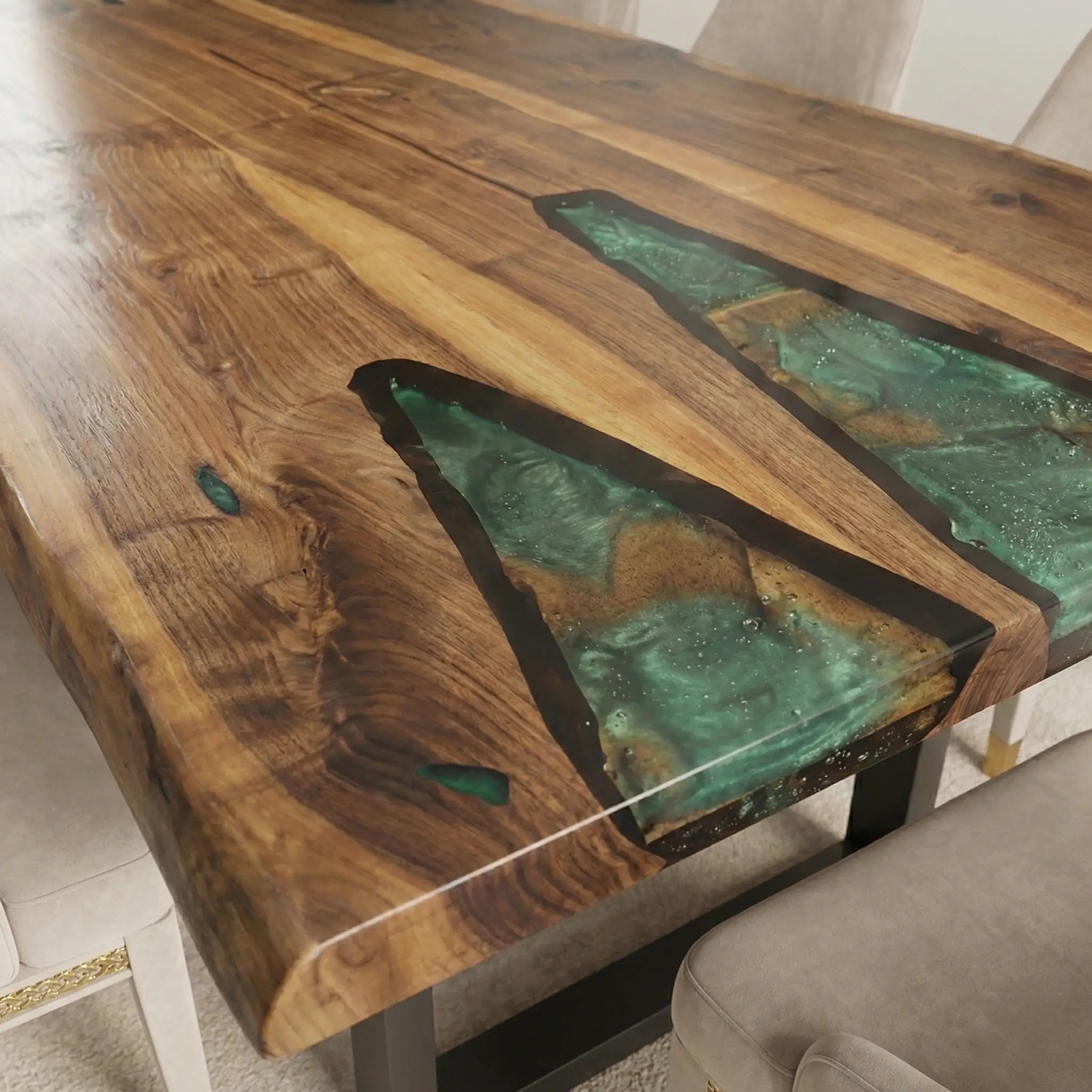Custom-Walnut-Epoxy-Resin-River-Table-Green-Resin-ORT-73-20