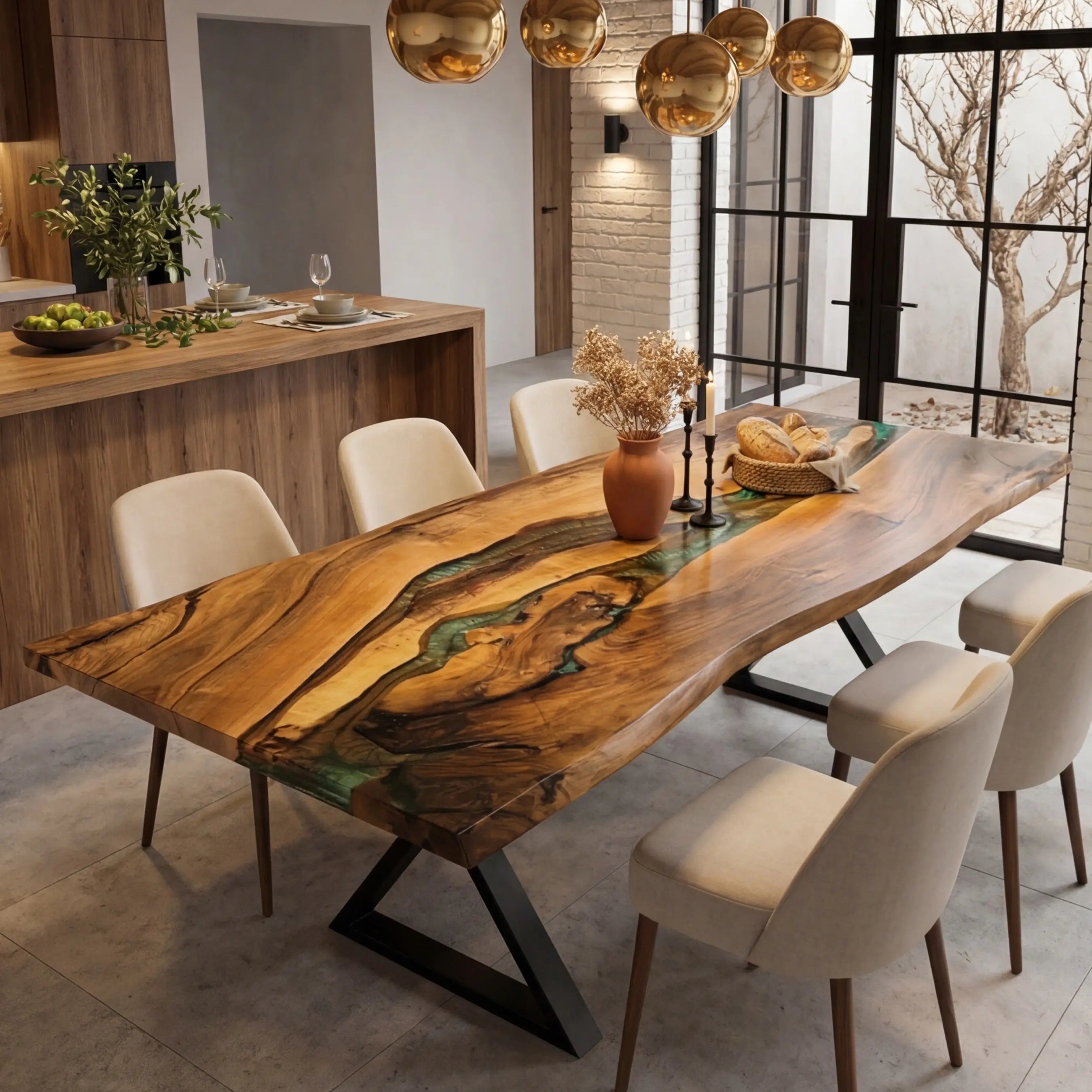 Custom-Walnut-Epoxy-Resin-River-Table-Green-Resin-QTR-84-18