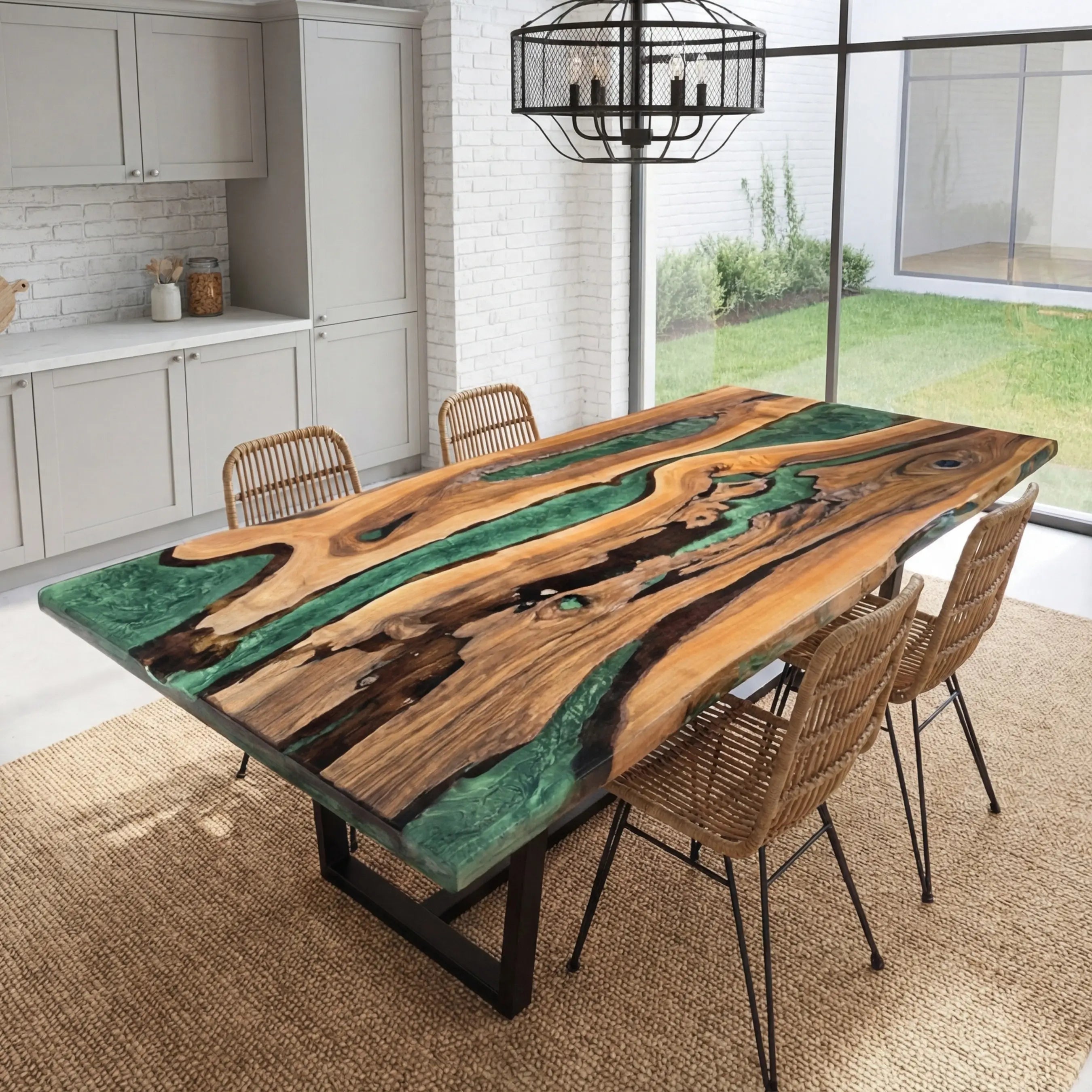 Custom-Walnut-Epoxy-Resin-River-Table-Green-Resin-WQT-82-18