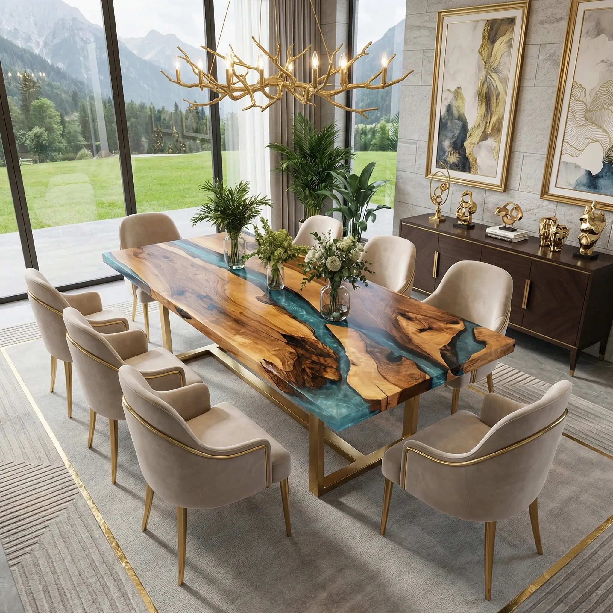 Custom-Walnut-Epoxy-Resin-River-Table-Grey-Blue-Resin-WRT-42-22