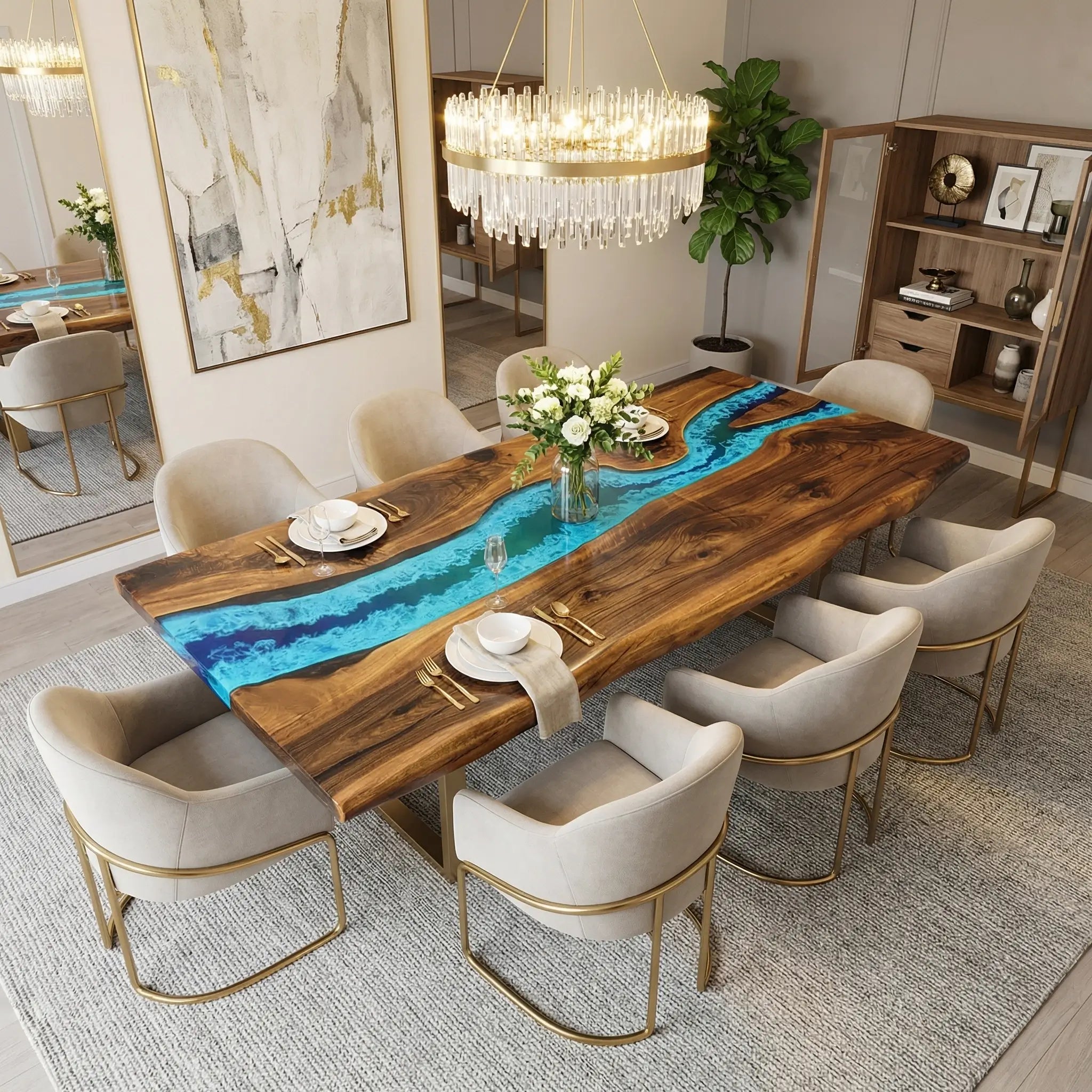 Custom-Walnut-Epoxy-Resin-River-Table-Ocean-Blue-ERM-89-18
