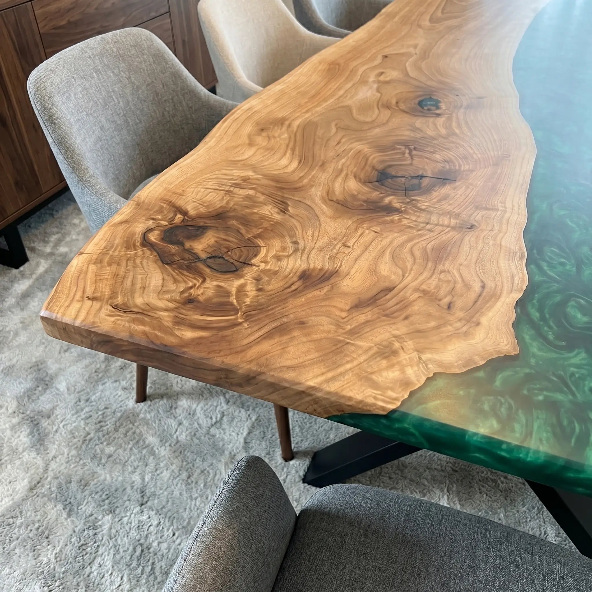 Custom-Walnut-Epoxy-Resin-River-Table-Pearl-Green-ORT-38-20
