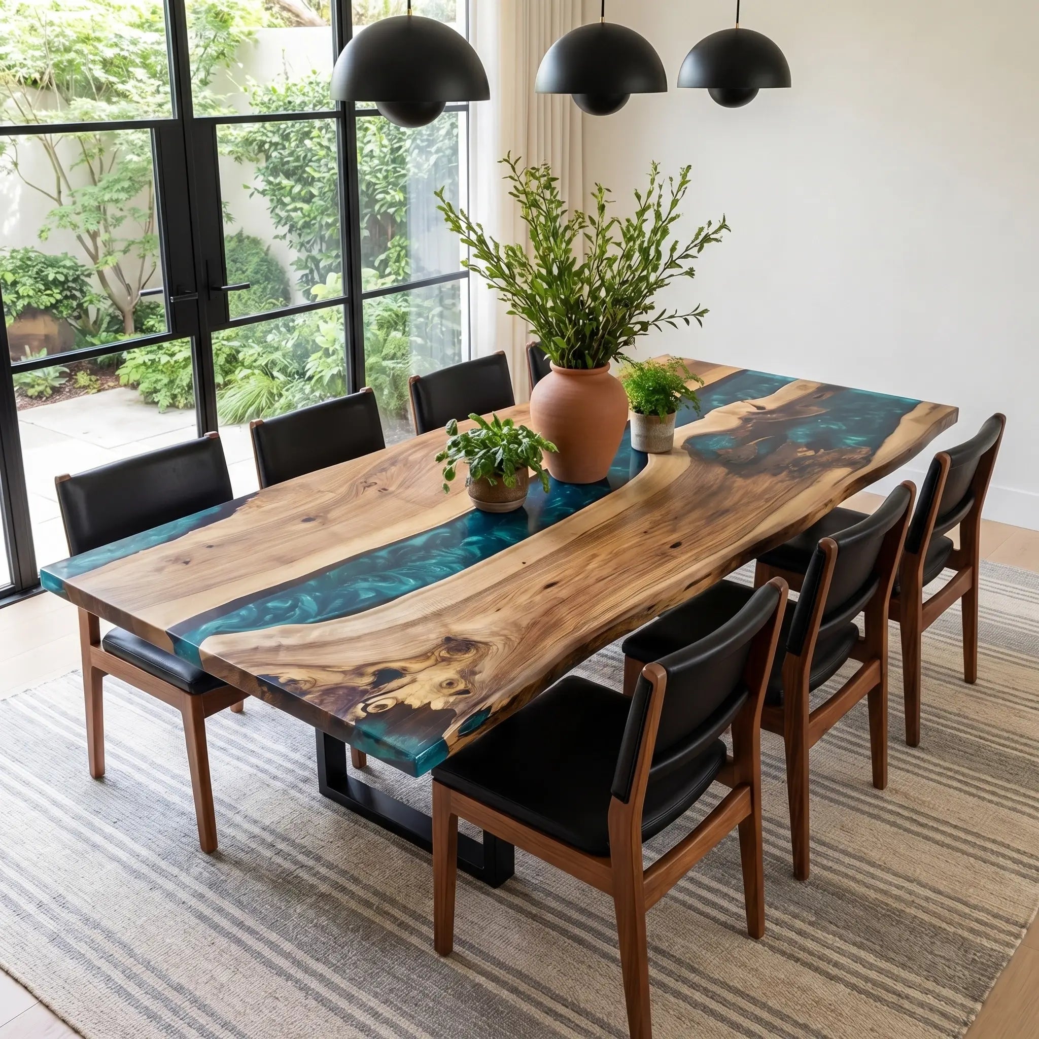 Custom-Walnut-Epoxy-Resin-River-Table-Pearl-Green-Resin-WRT-58-22
