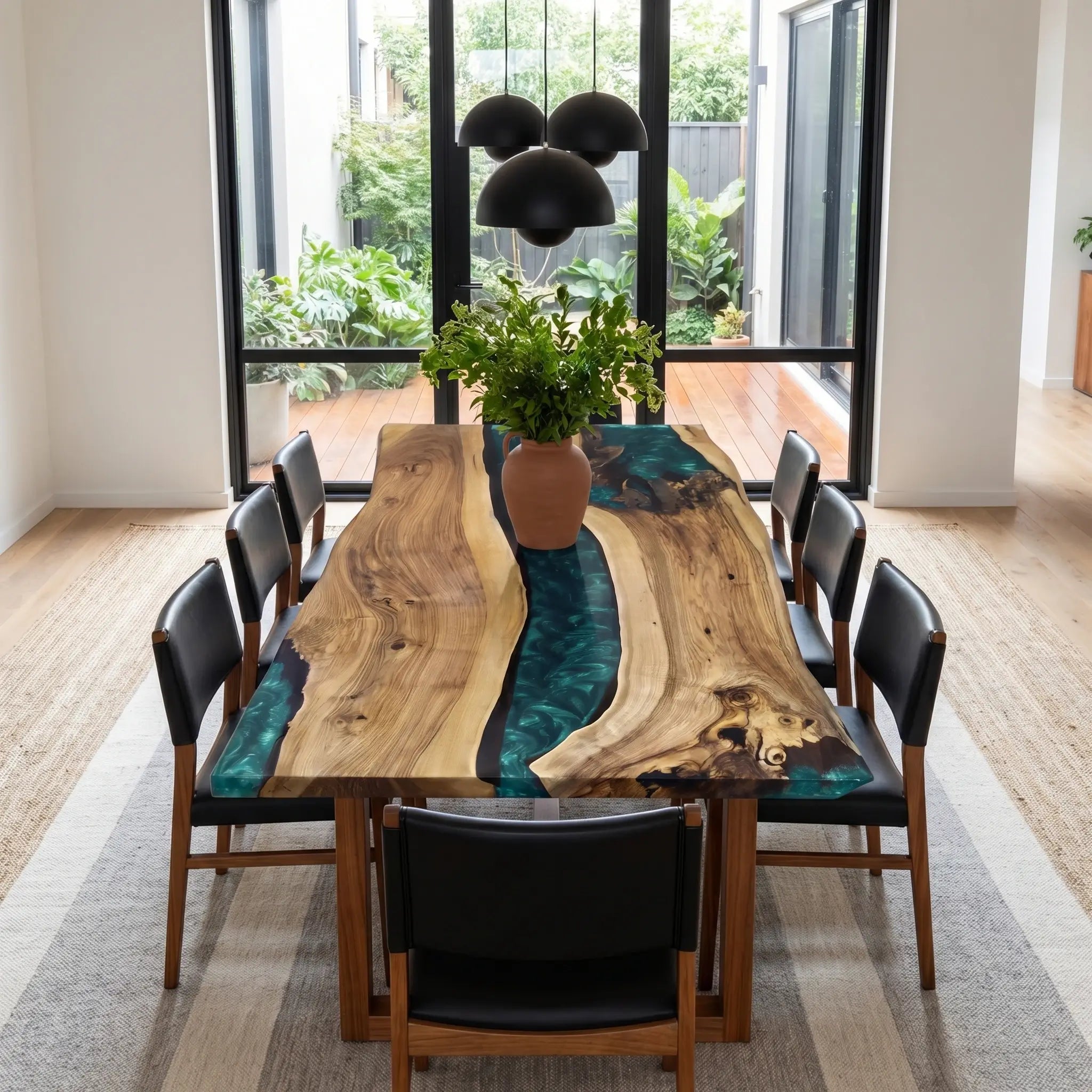 Custom-Walnut-Epoxy-Resin-River-Table-Pearl-Green-Resin-WRT-58-23