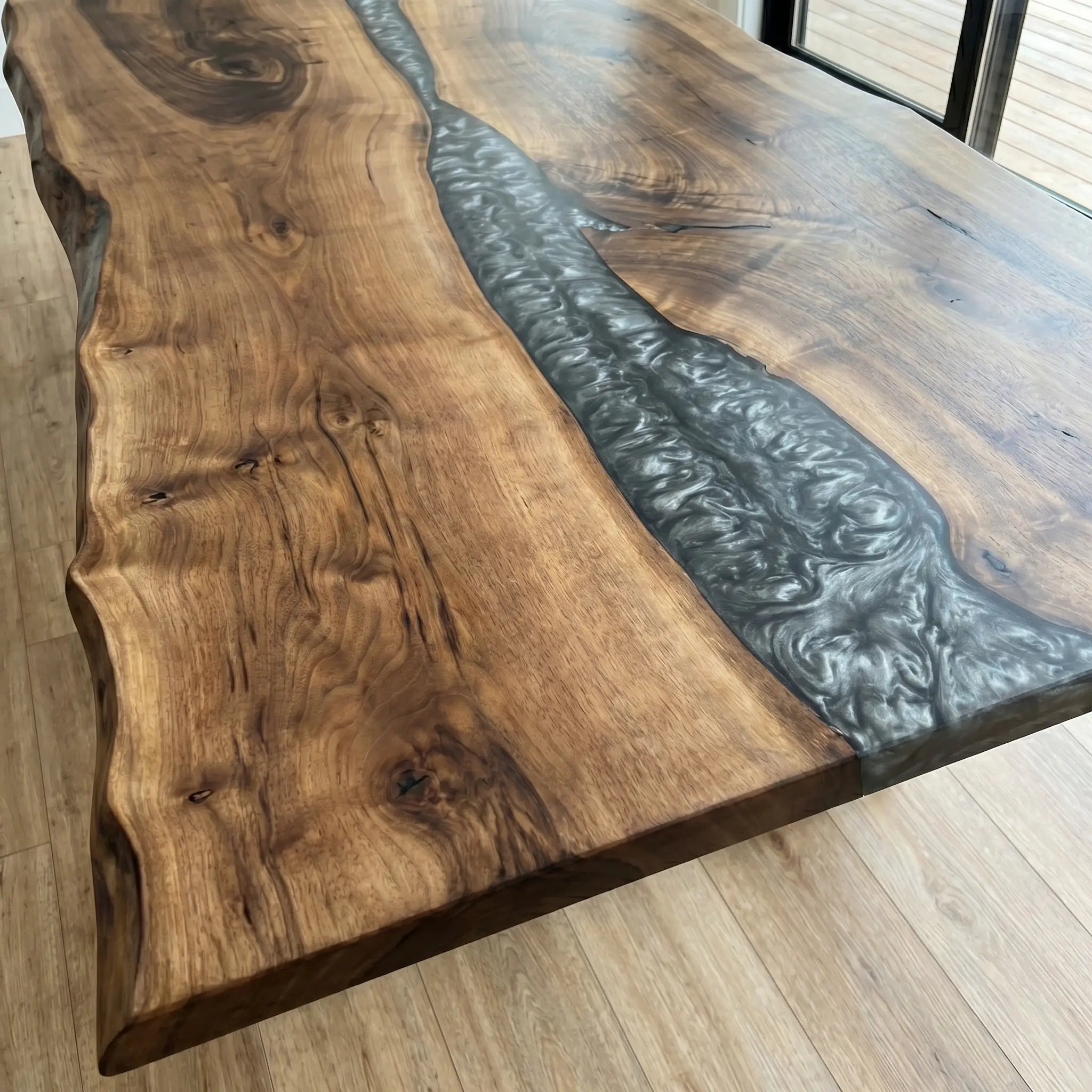 Custom-Walnut-Epoxy-Resin-River-Table-Pearl-Silver-KRT-52-19