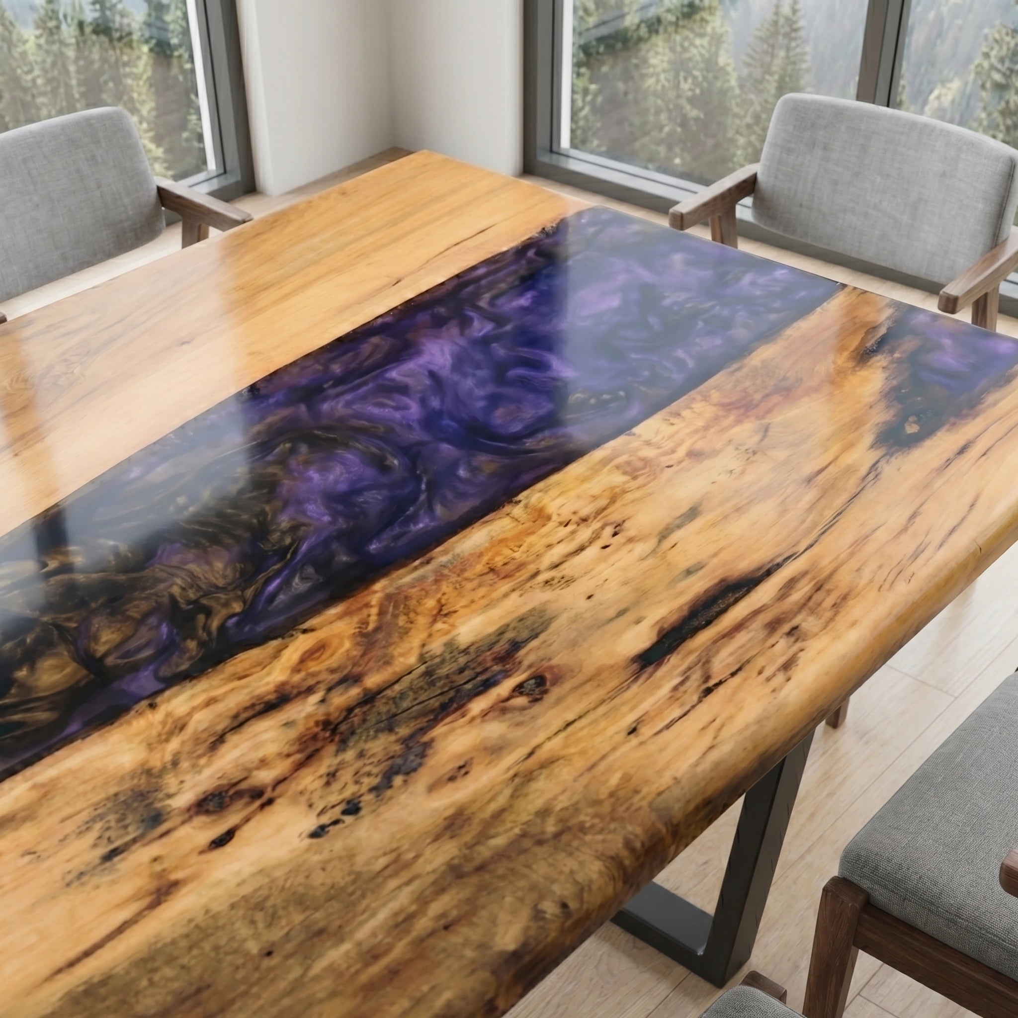 Custom-Walnut-Epoxy-Resin-River-Table-Purple-Resin-ETT-88-18