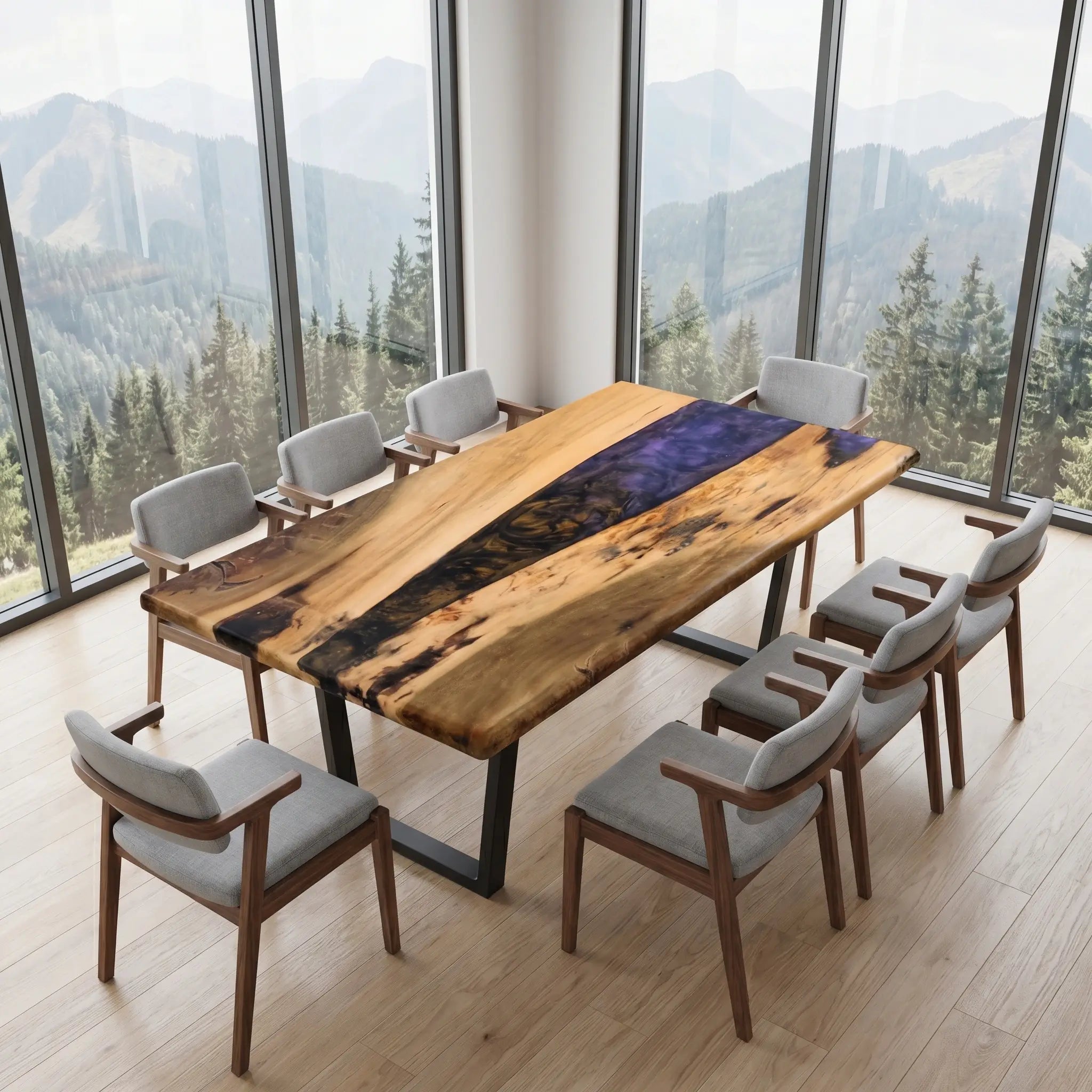 Custom-Walnut-Epoxy-Resin-River-Table-Purple-Resin-ETT-88-20