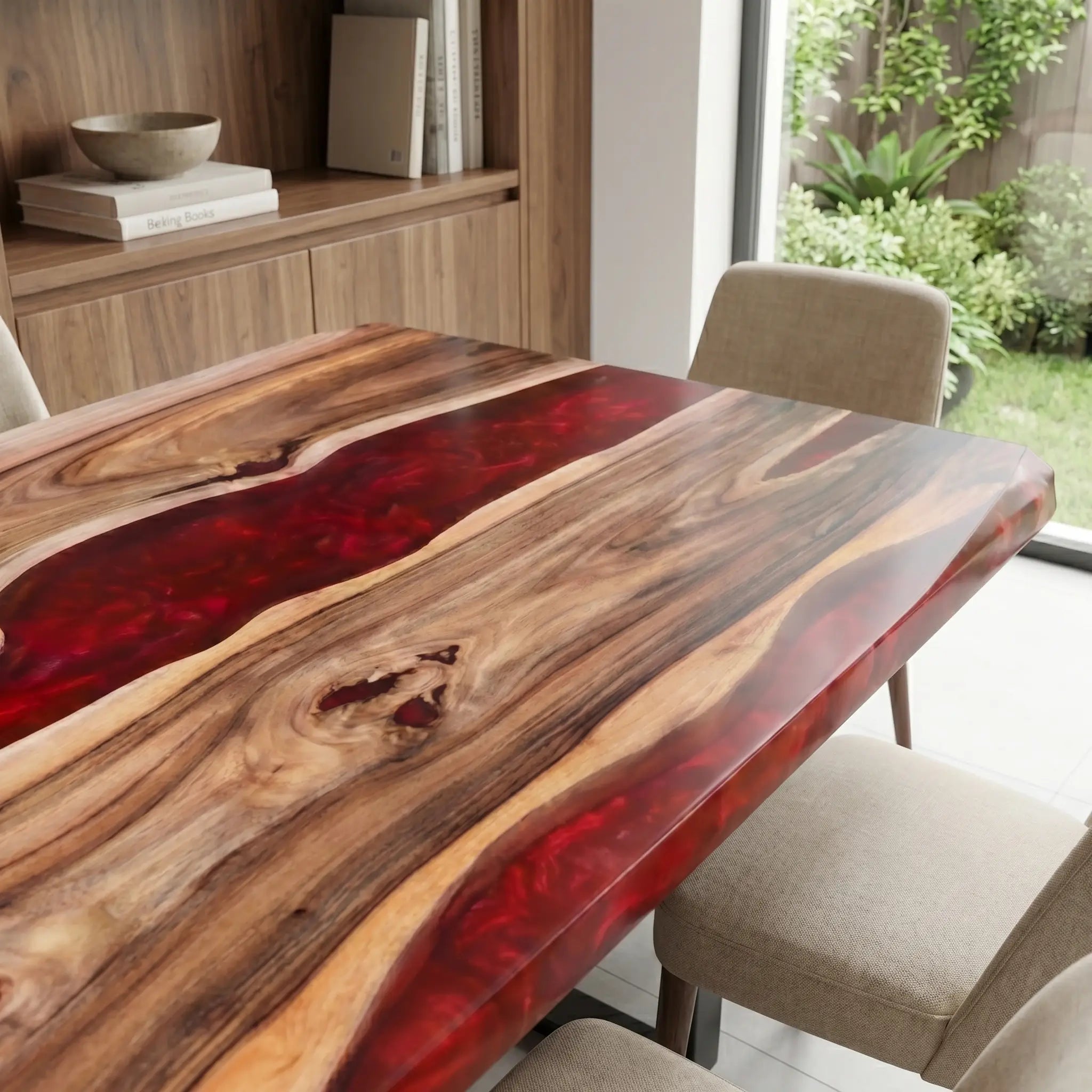 Custom-Walnut-Epoxy-Resin-River-Table-Red-Resin-WRT-29-20