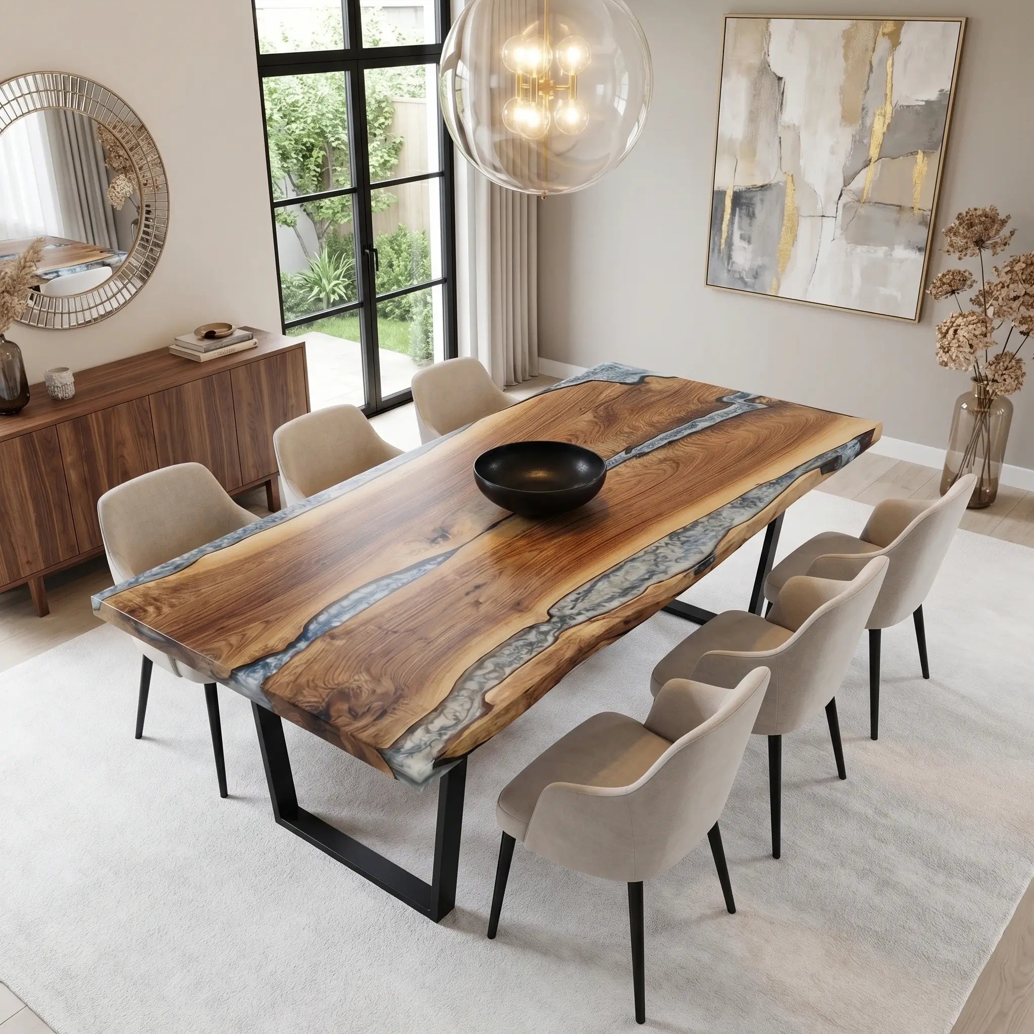 Custom-Walnut-Epoxy-Resin-River-Table-White-Resin-WRT-45-22