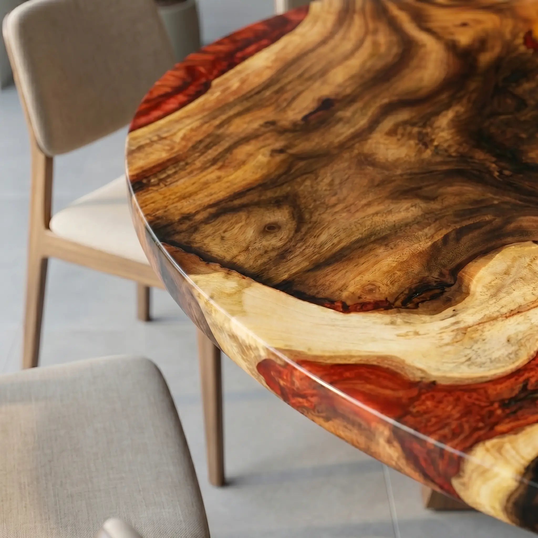 Custom-Walnut-Epoxy-Resin-Round-Coffee-Table-Red-Resin-WPT-83-20