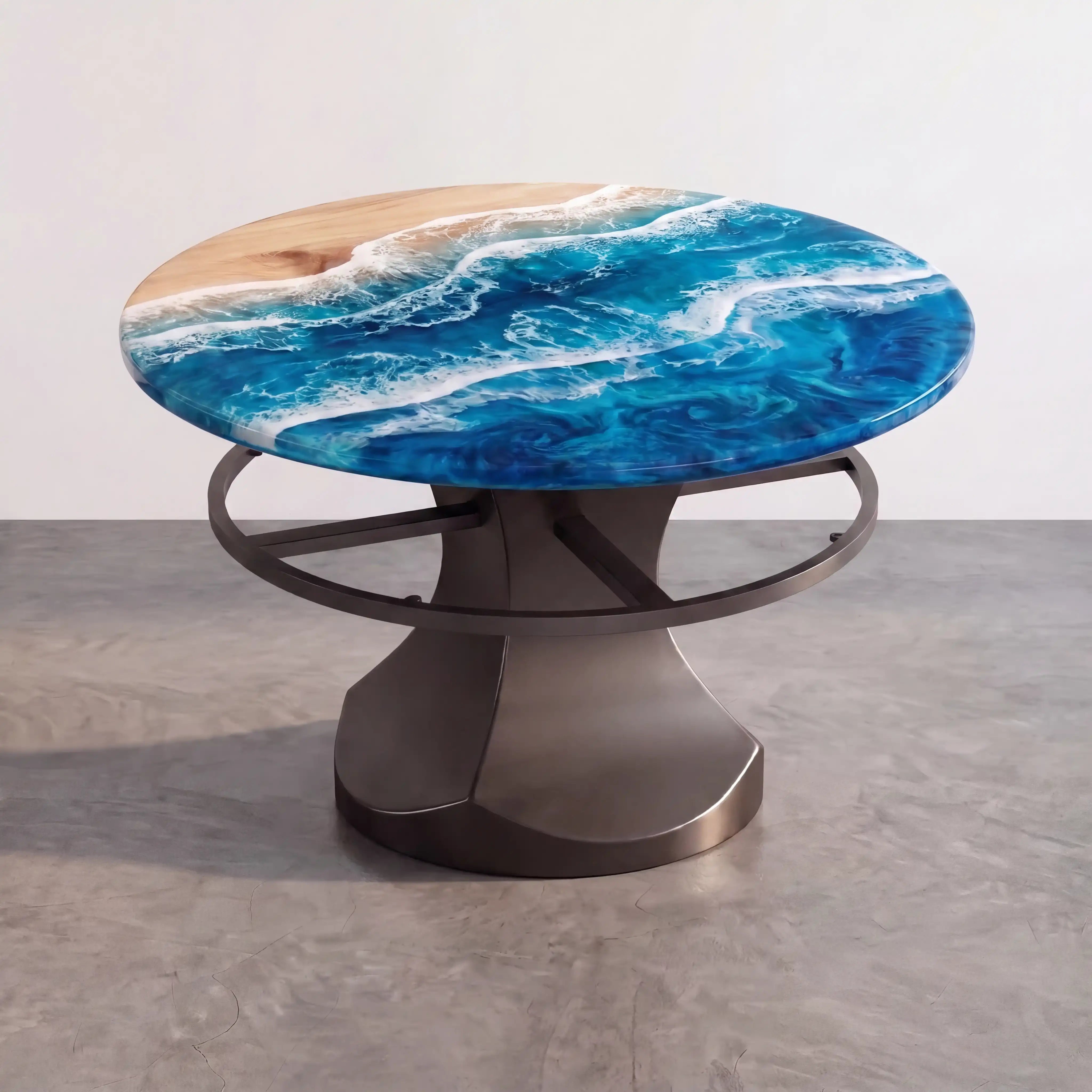 Dark Metal Table Base TL019
