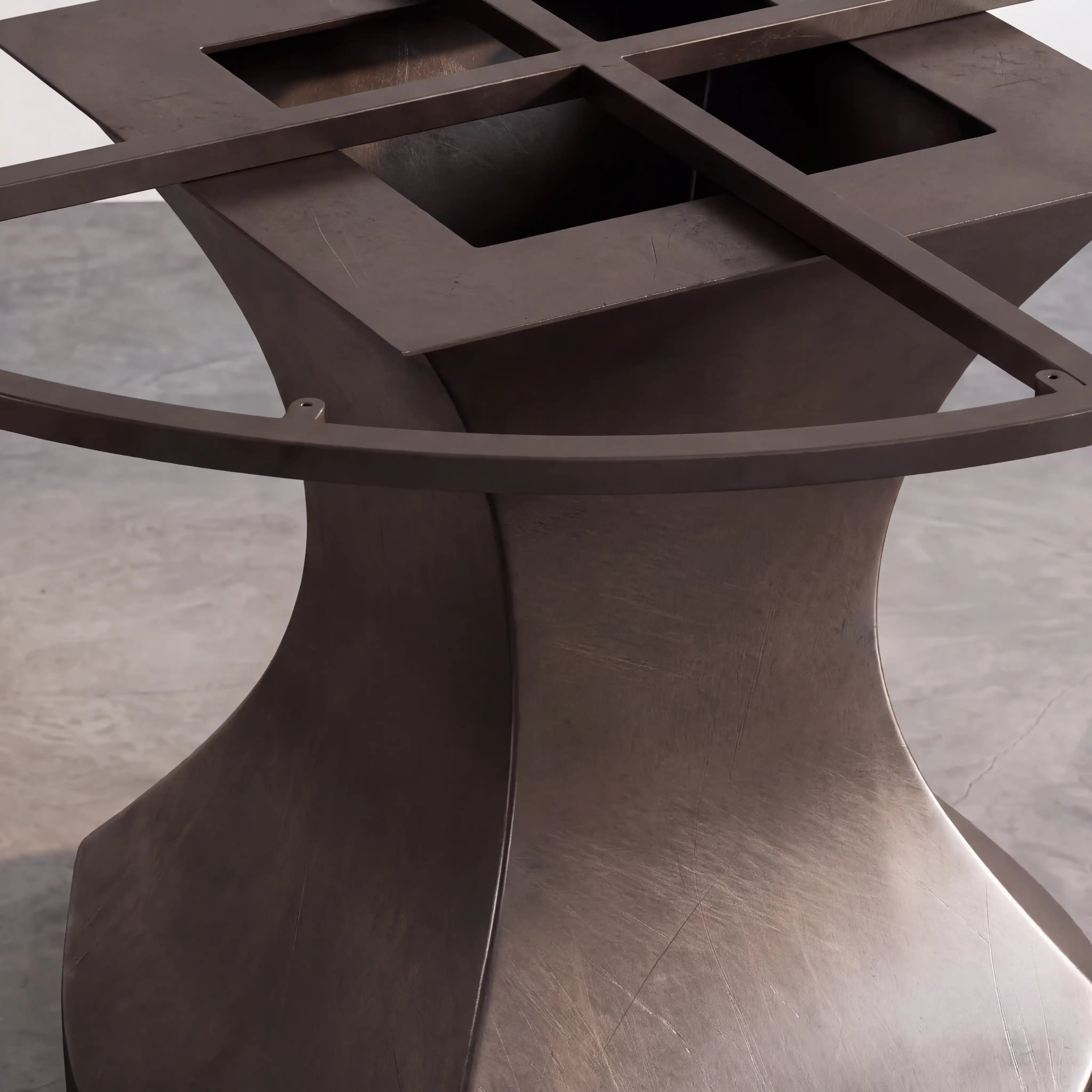 Dark Metal Table Base TL019
