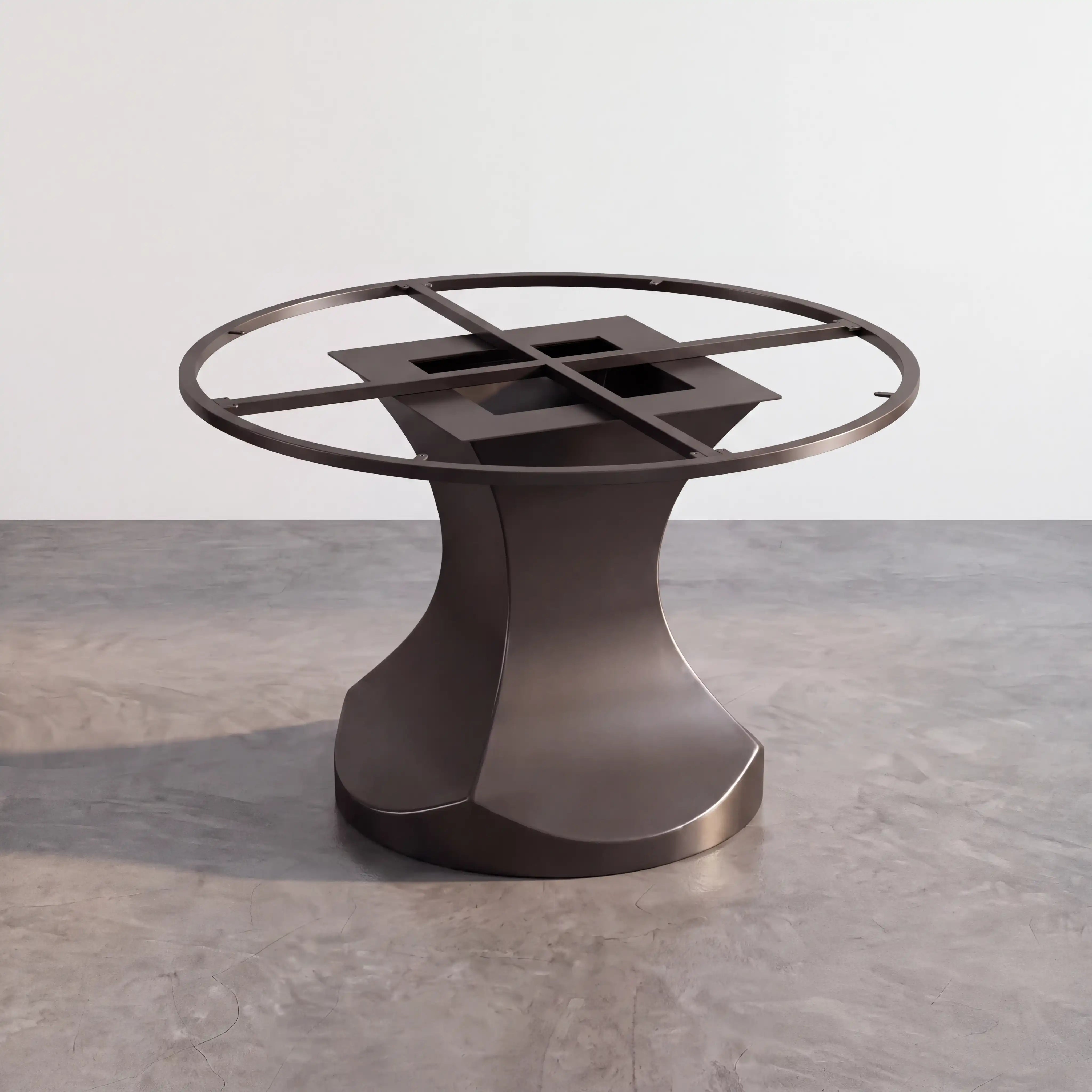 Dark Metal Table Base TL019