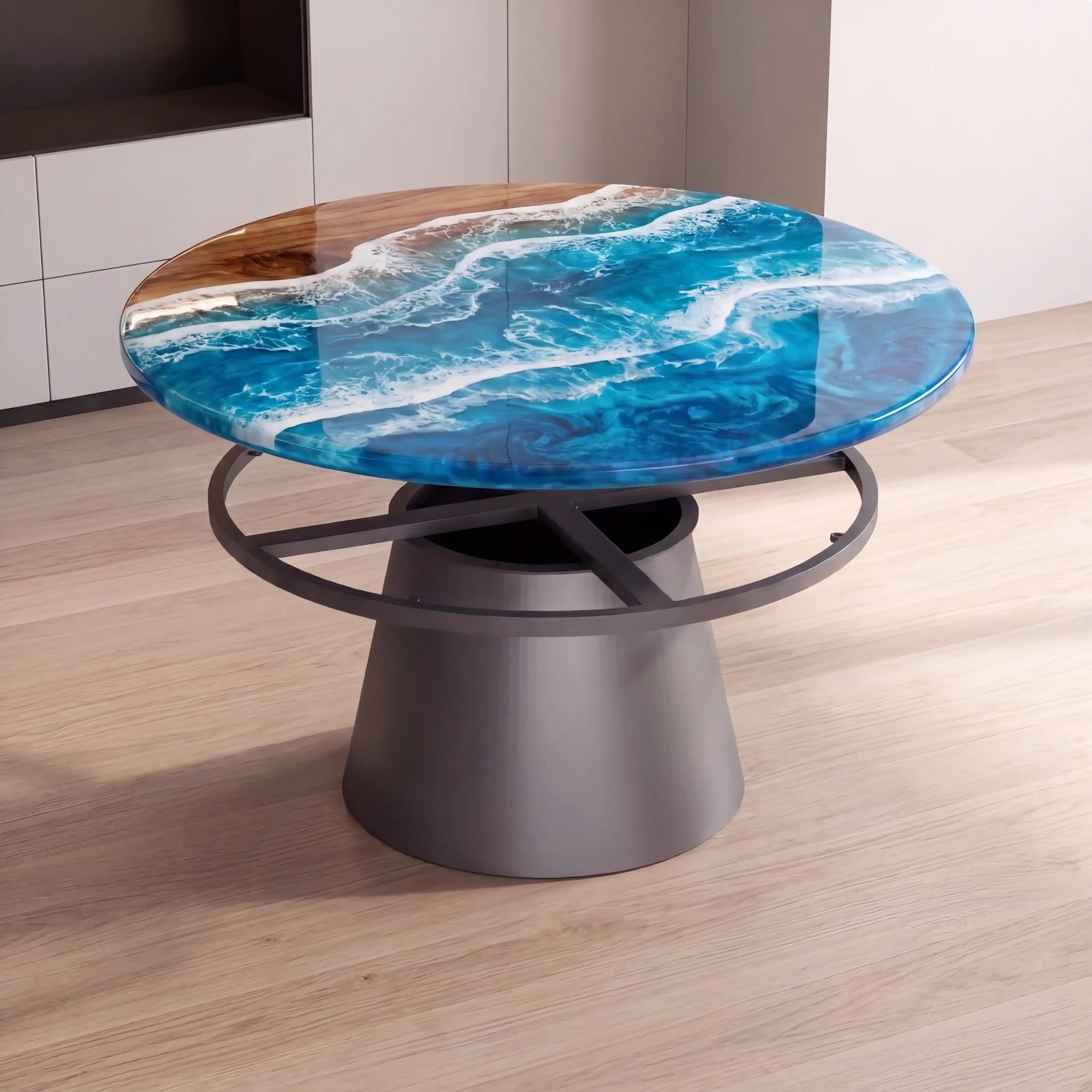 Dark Metal Table Base TL20