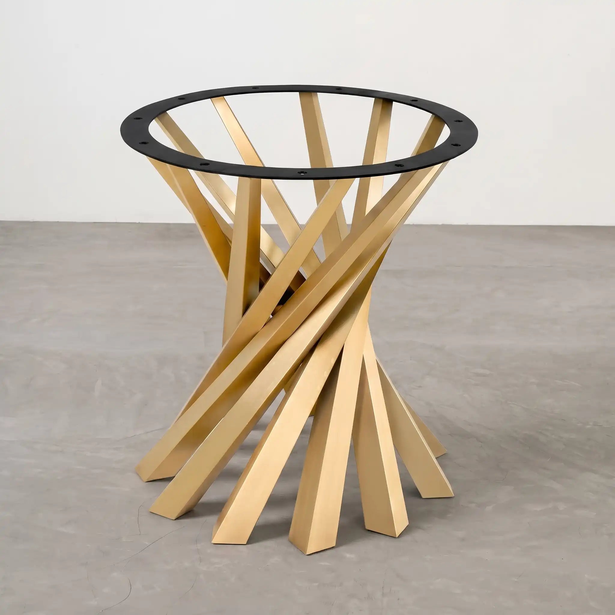 Gold Metal Table Base TL07