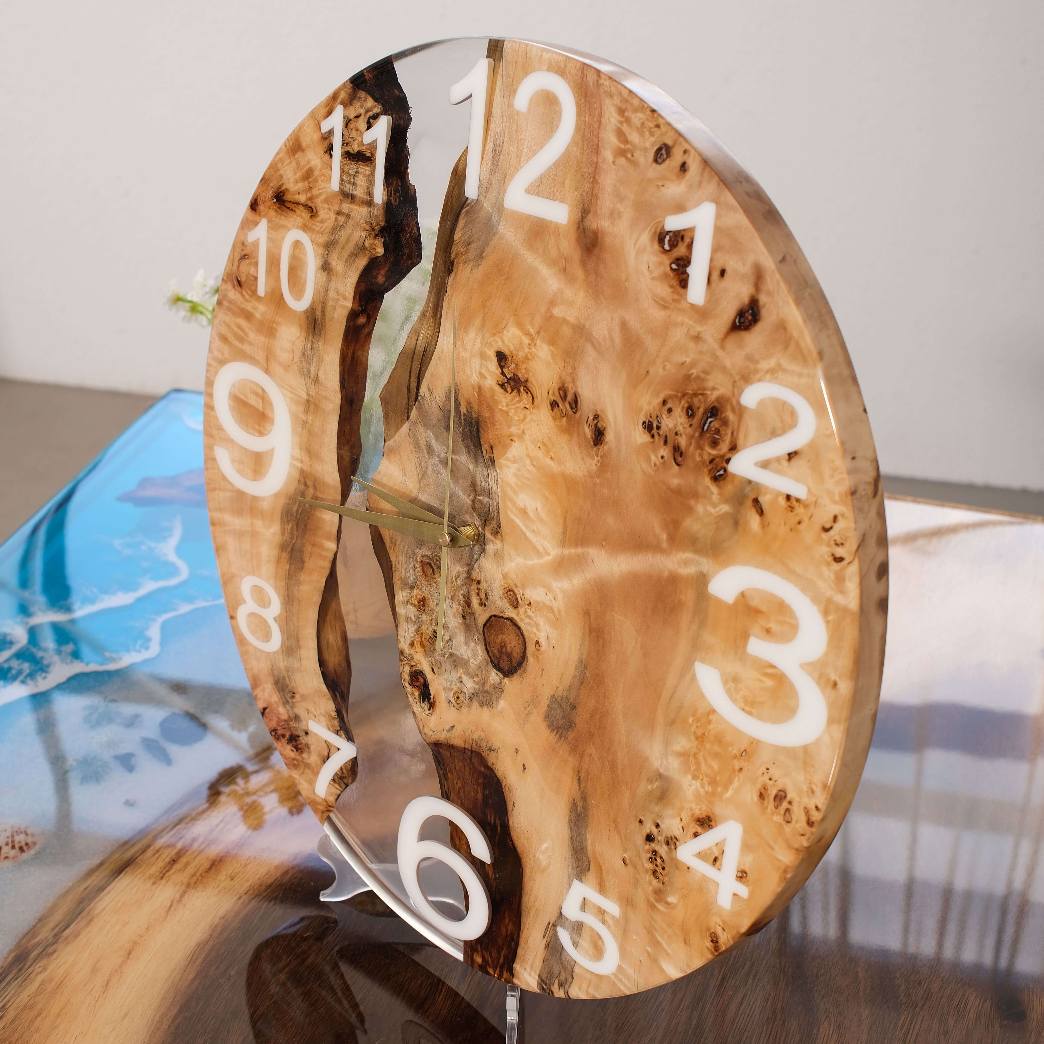 poplar-epoxy-resin-wood-wall-clock-clx102-32