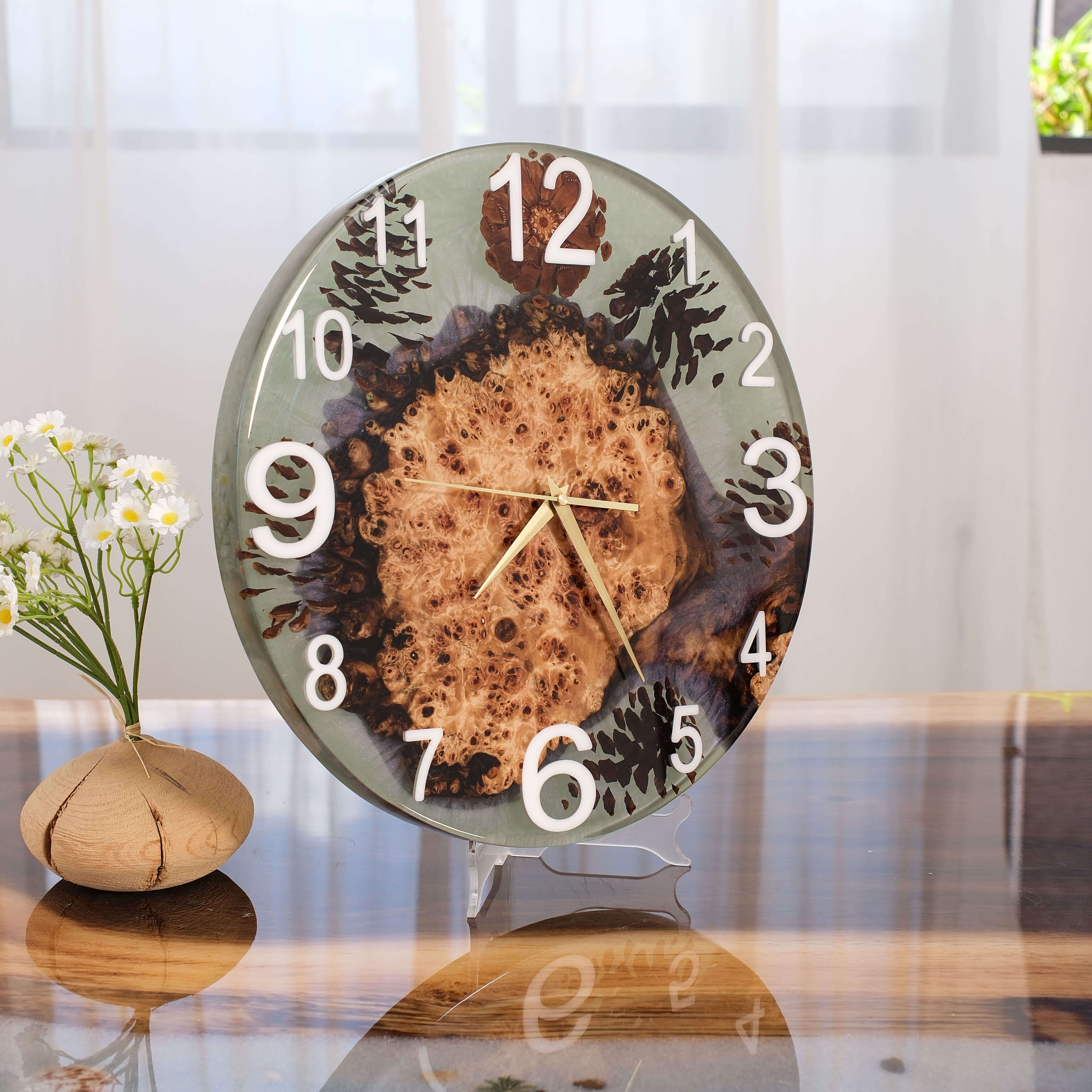 poplar-epoxy-resin-wood-wall-clock-wclk42-2