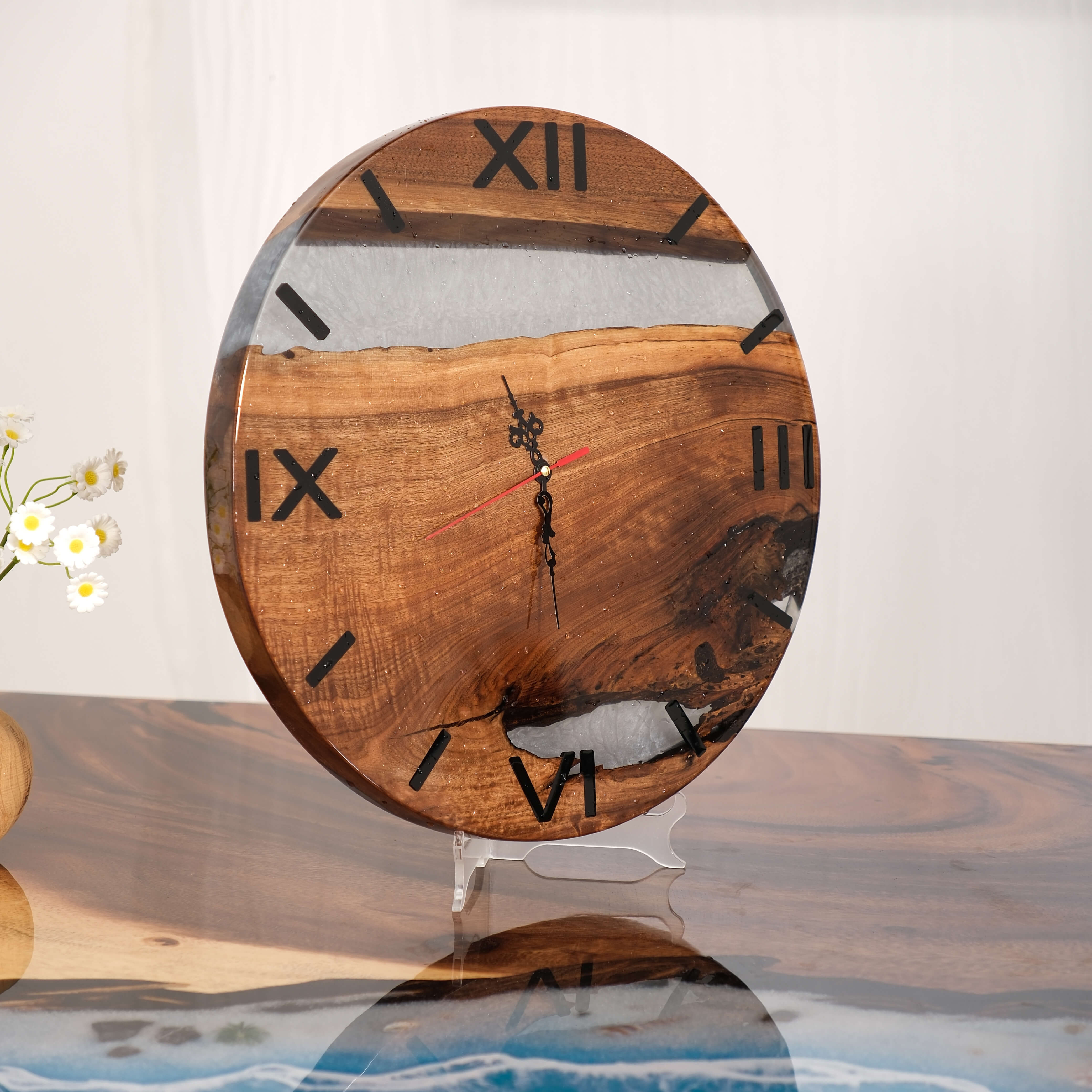 walnut-epoxy-resin-wood-wall-clock-wcl92-3