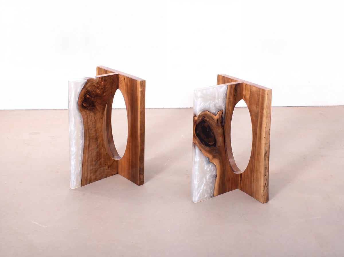 Custom Black Walnut Epoxy Resin Rectangular Table Full Payment $9,546.80 for Sidney Weisz
